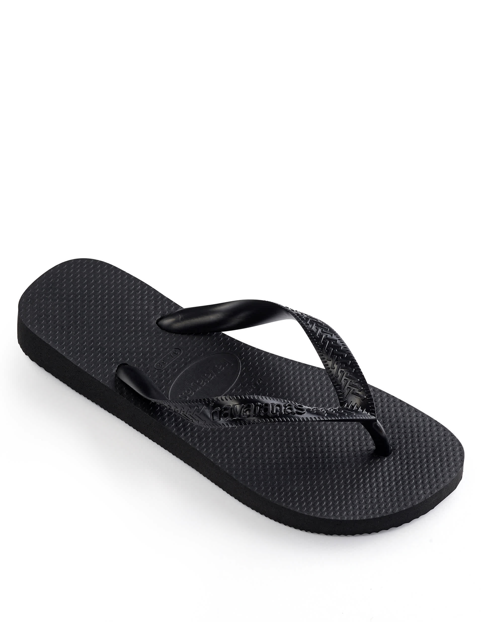 Havaianas Women's - 43/44 - Black, White,Black