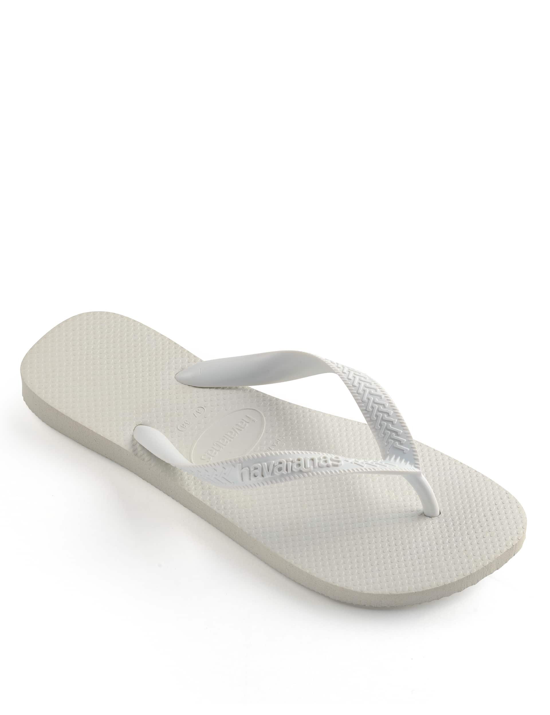 Havaianas Women's Top Flip Flops - 35/36 - White, White