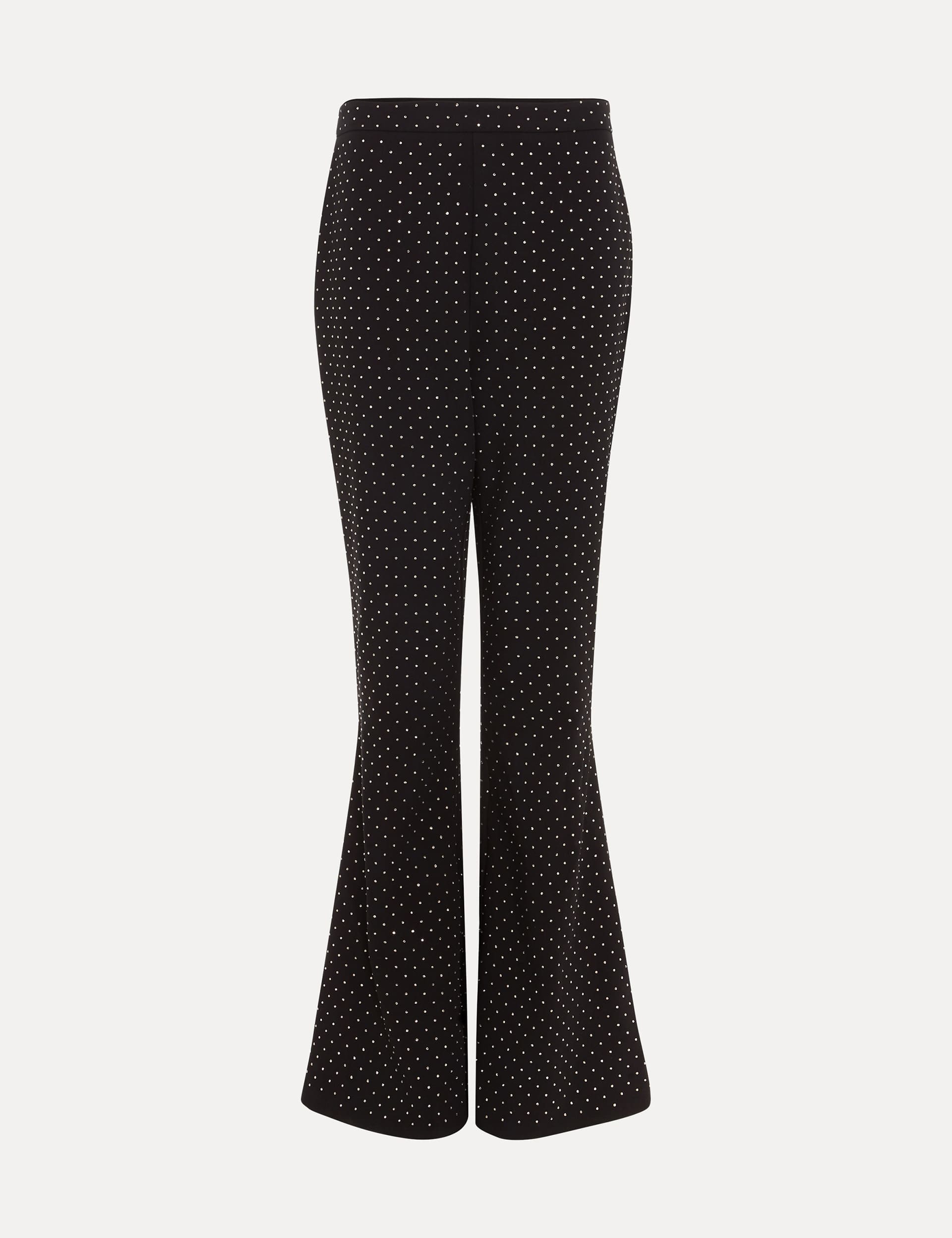 Phase Eight Women's Embellished Tailored Trousers - 16 - Black, Black