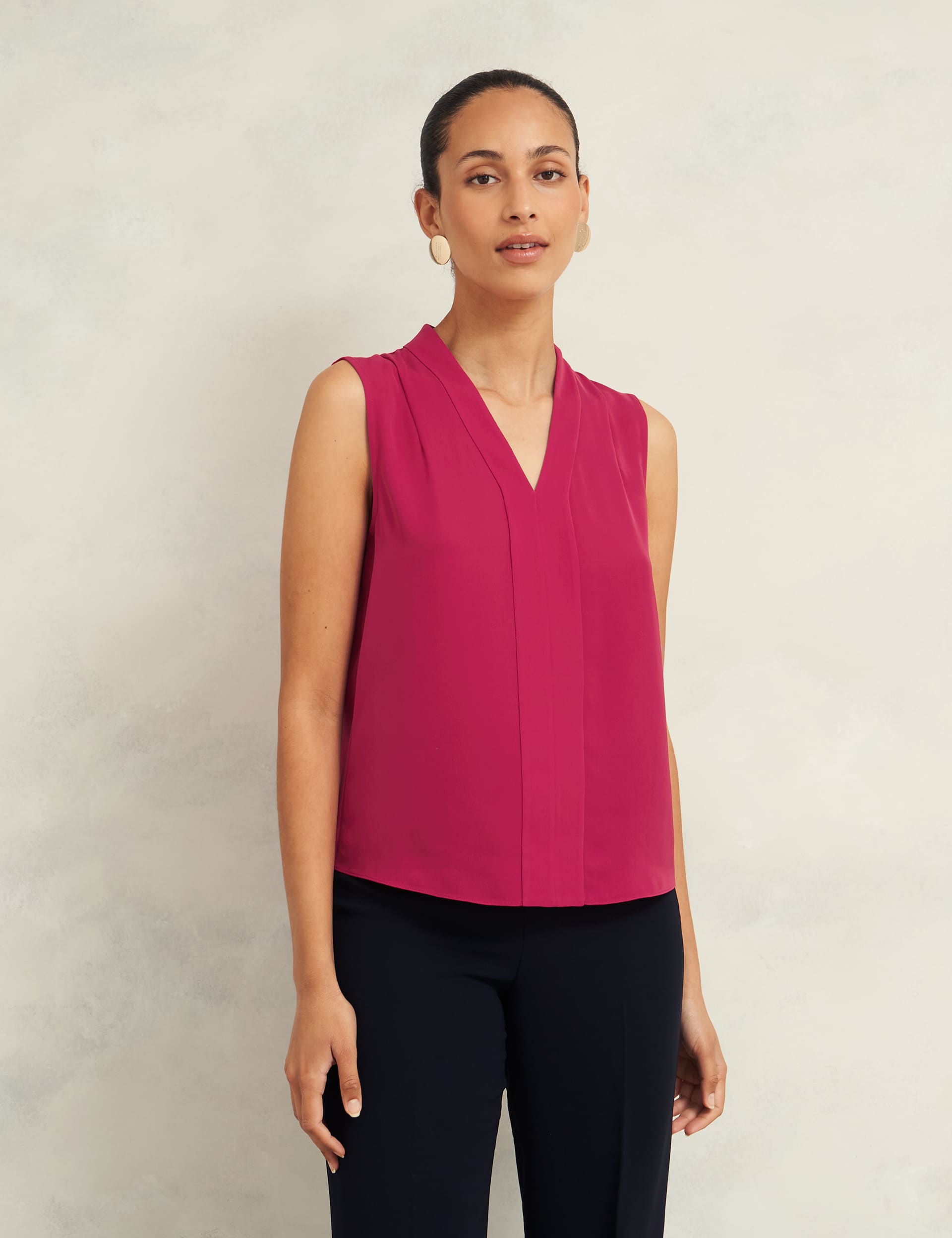 Hobbs Women's V-Neck Blouse