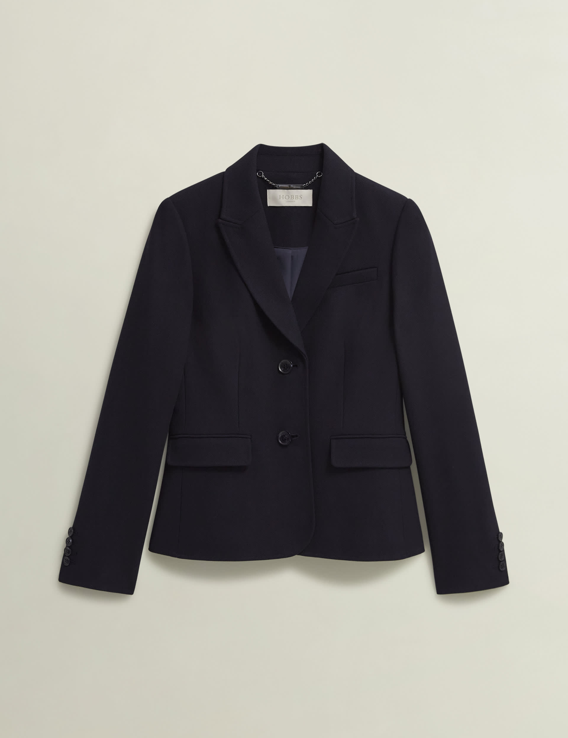 Hobbs Women's Single Breasted Blazer - 10 - Navy, Navy