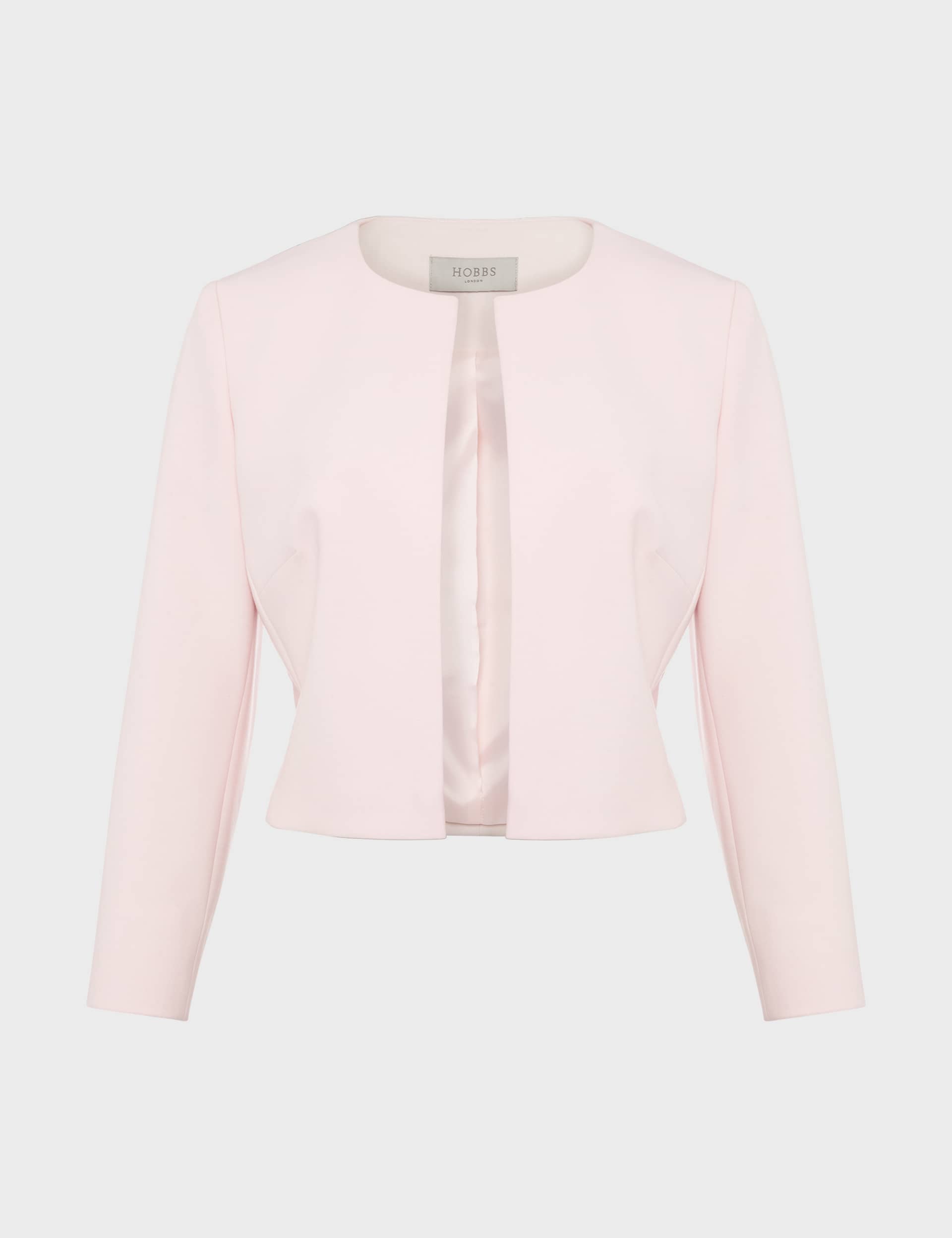 Hobbs Women's Cropped Jacket - 6 - Pink, Pink