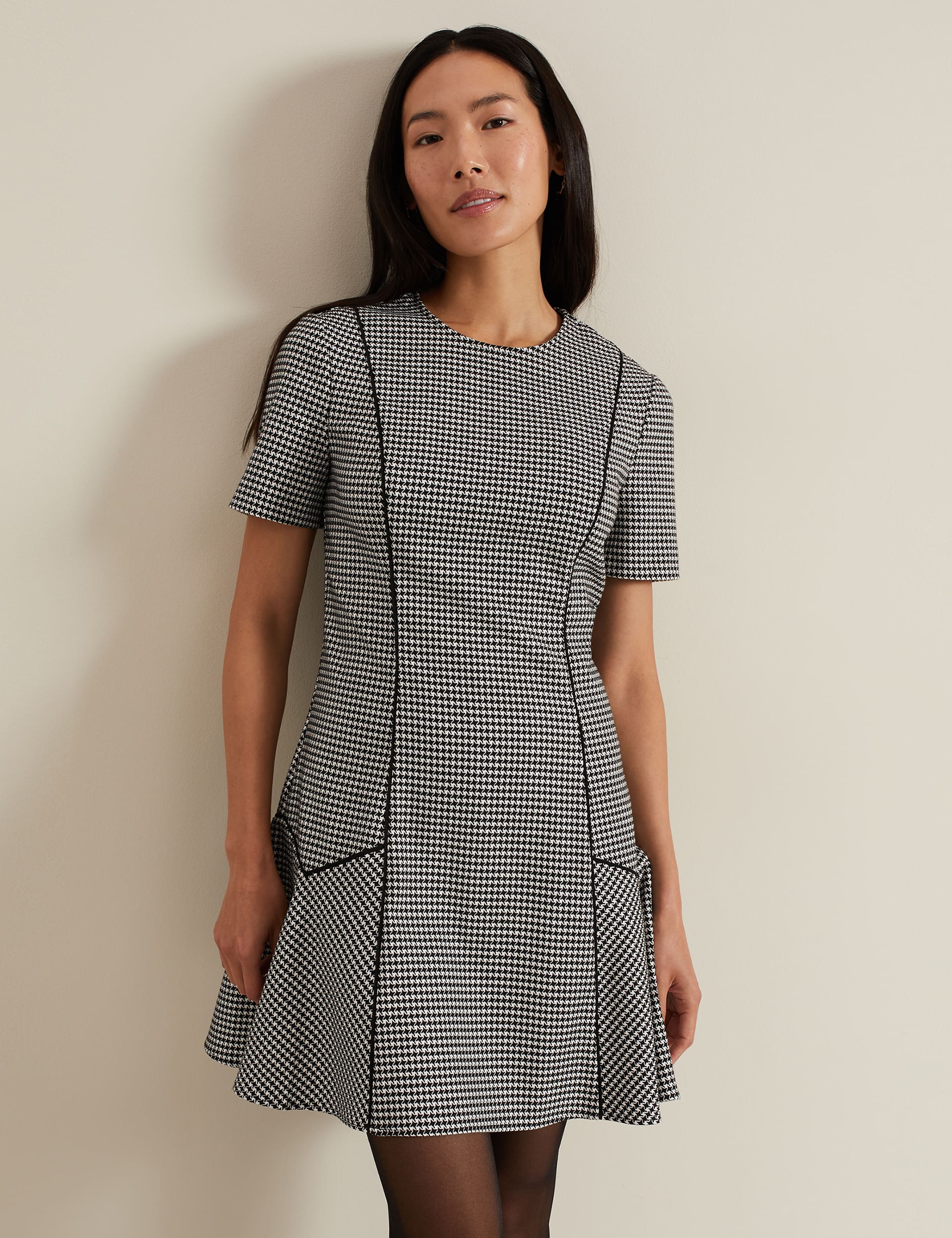 Phase Eight Women's Printed Mini Skater Dress