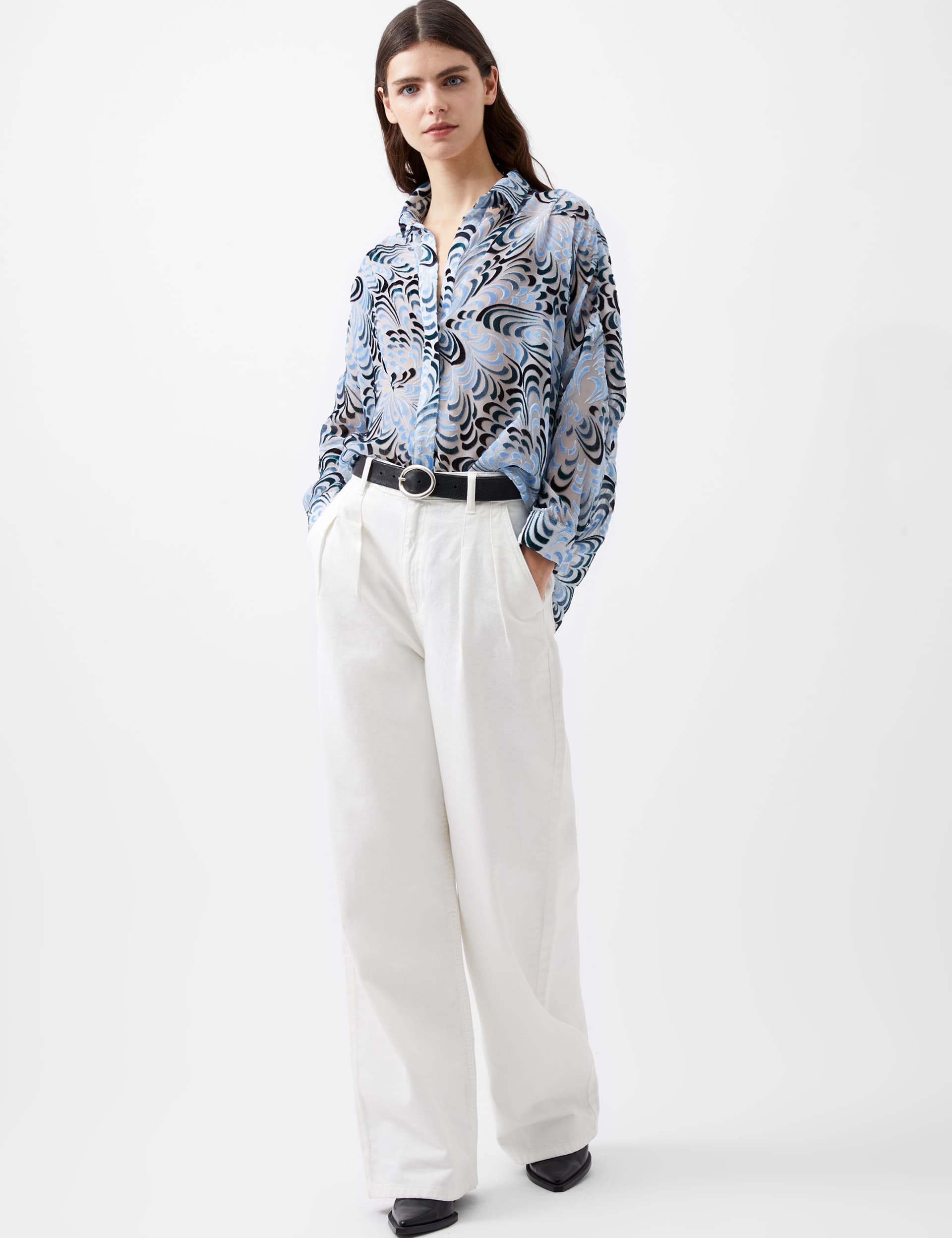 French Connection Women's Devore Shirt