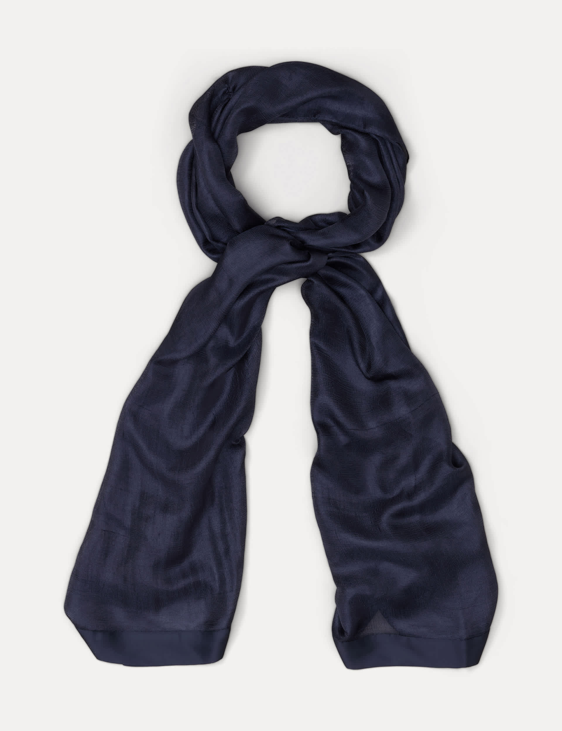 Phase Eight Women's Large Scarf - Navy, Navy