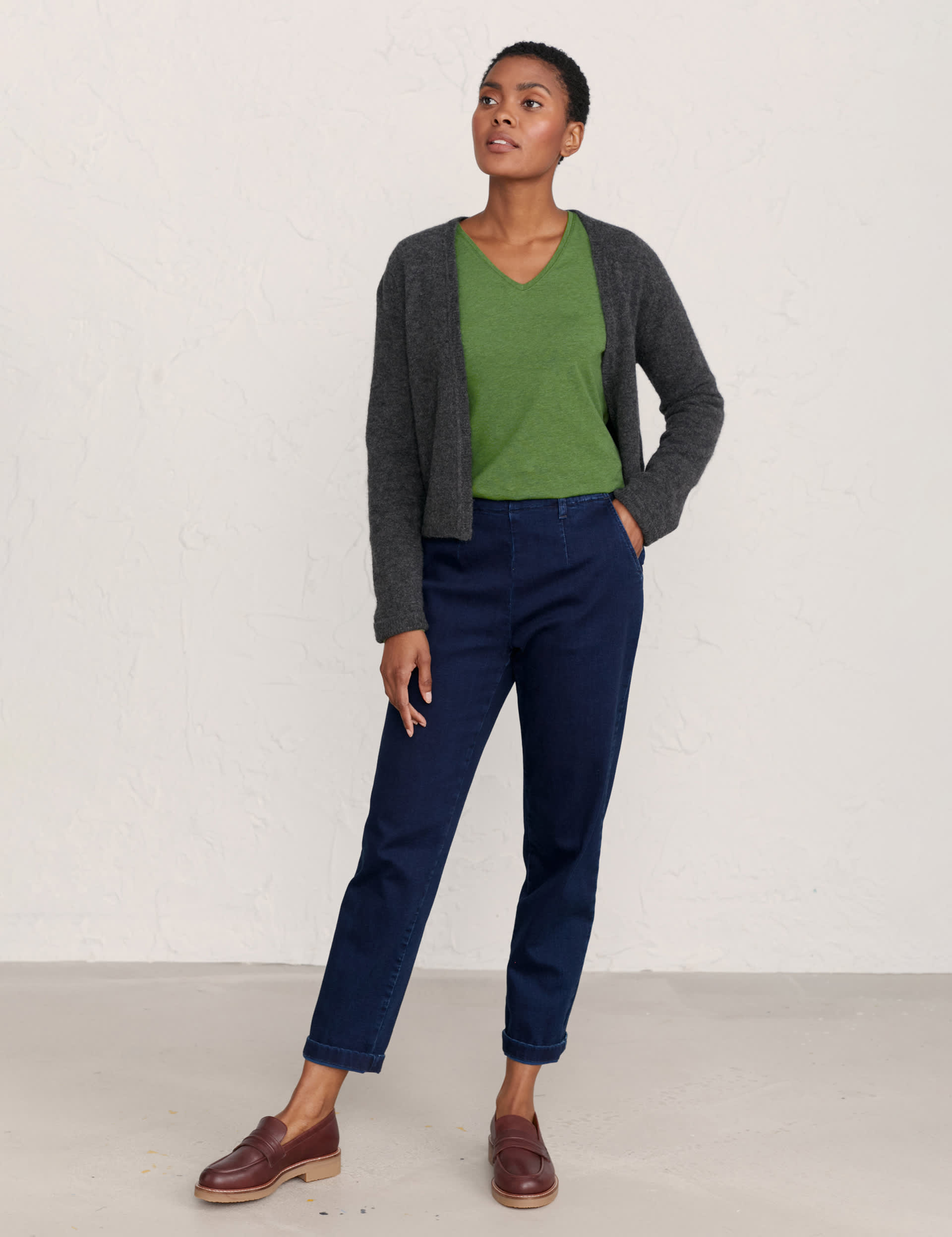 Seasalt Cornwall Women's Tapered Ankle Grazer Jeans