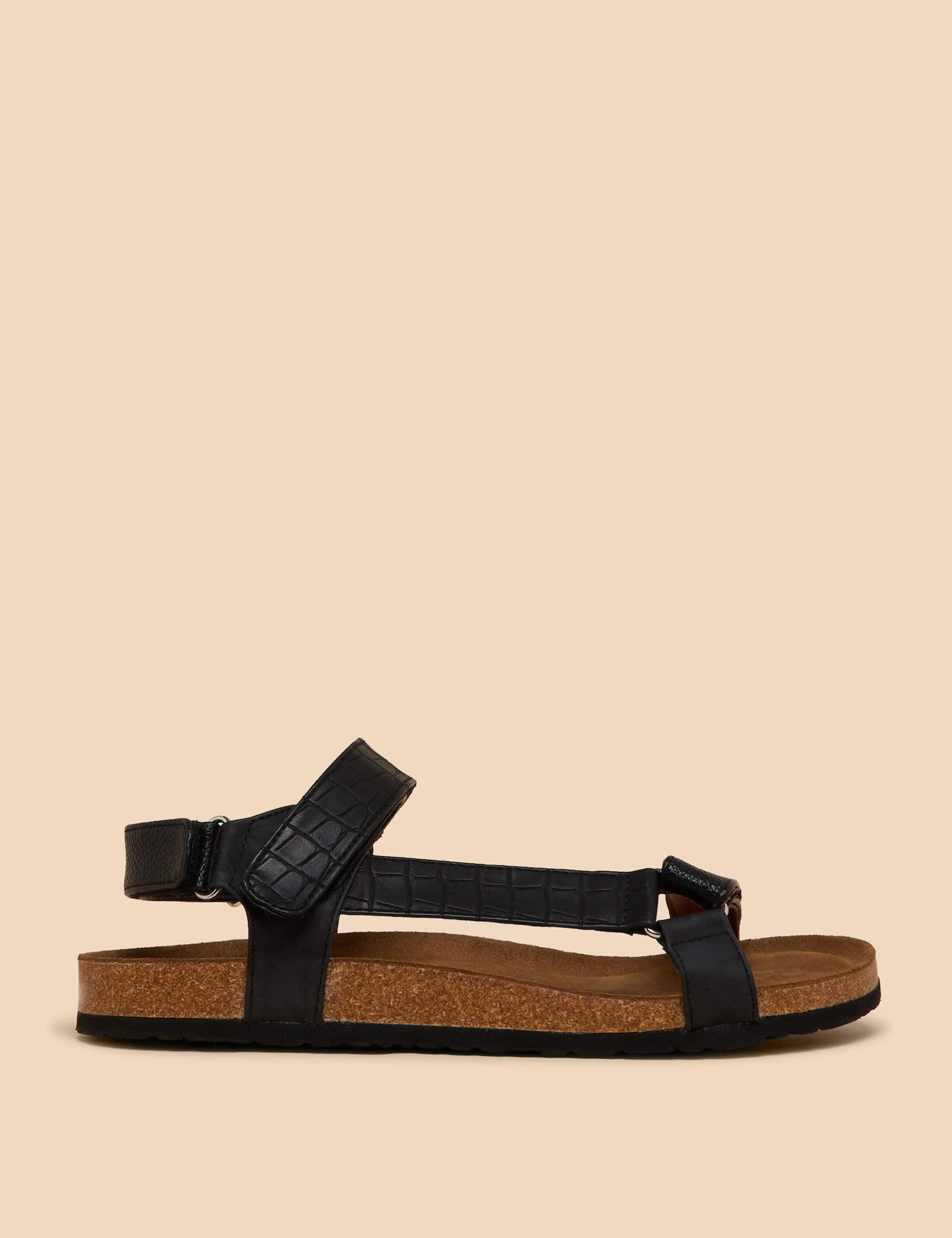 White Stuff Women's Ankle Strap Flat Footbed Sandals