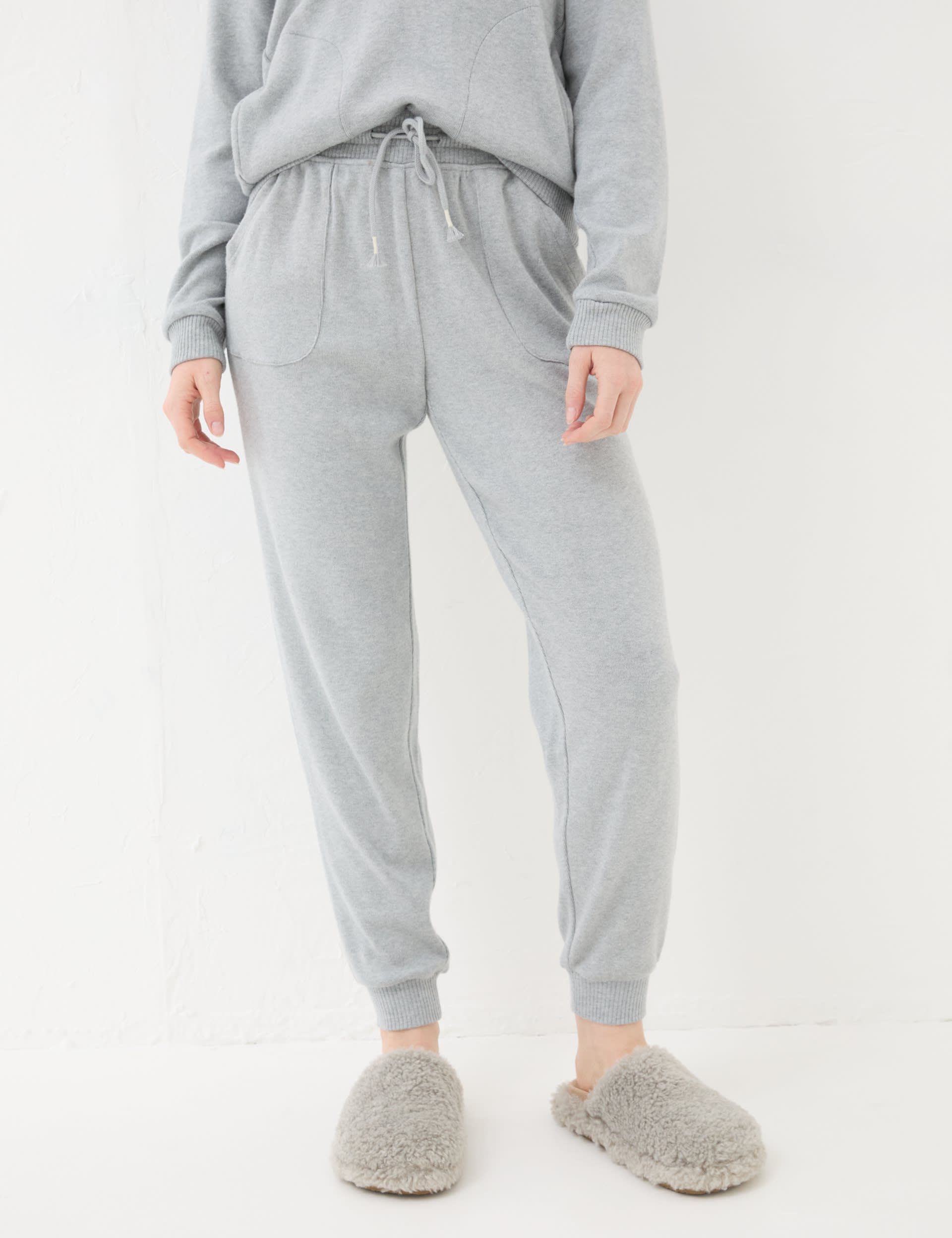 Fatface Women's Lounge Joggers - 10 - Grey, Grey