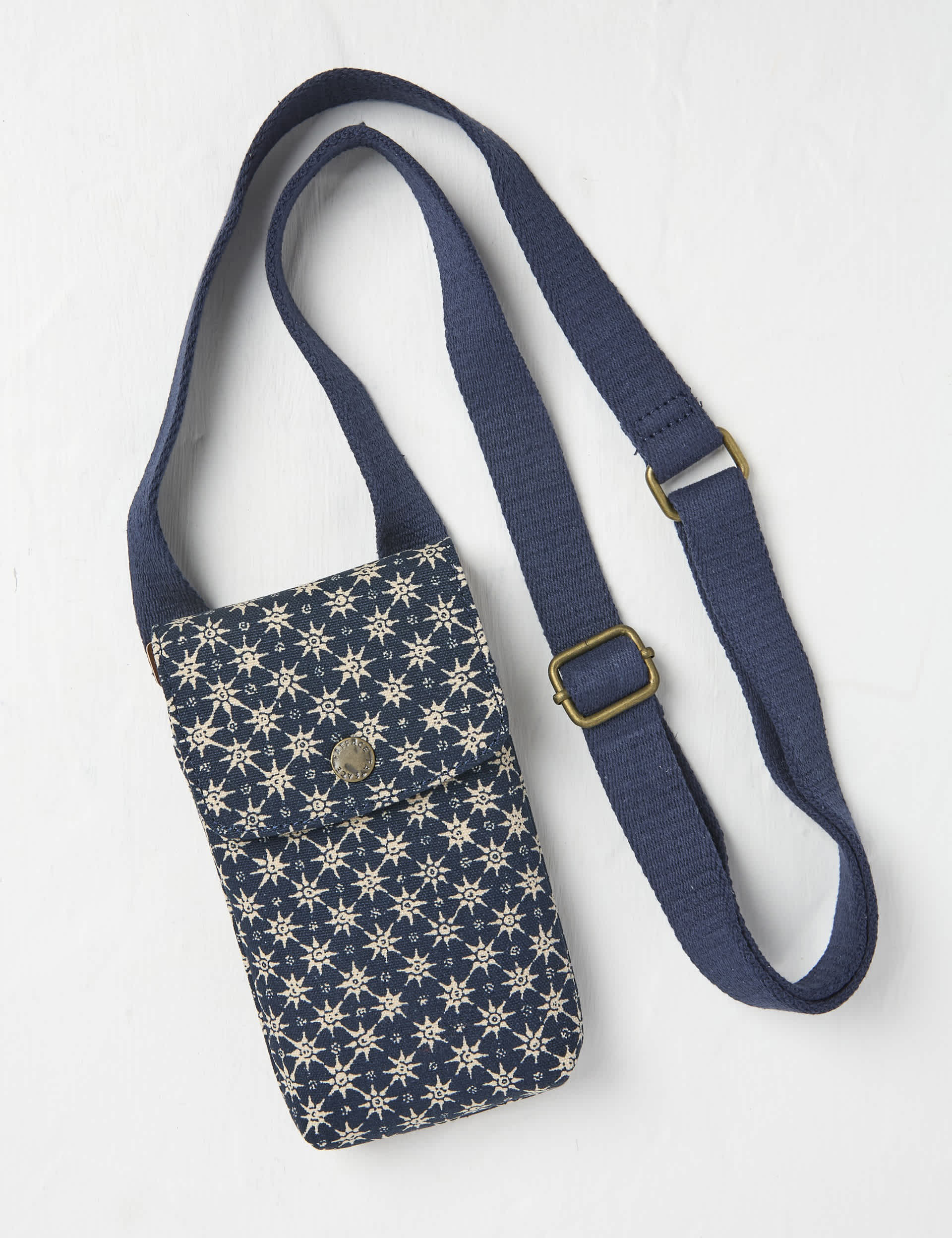 Fatface Women's Cross Body Phone Bag - Navy Mix, Navy Mix