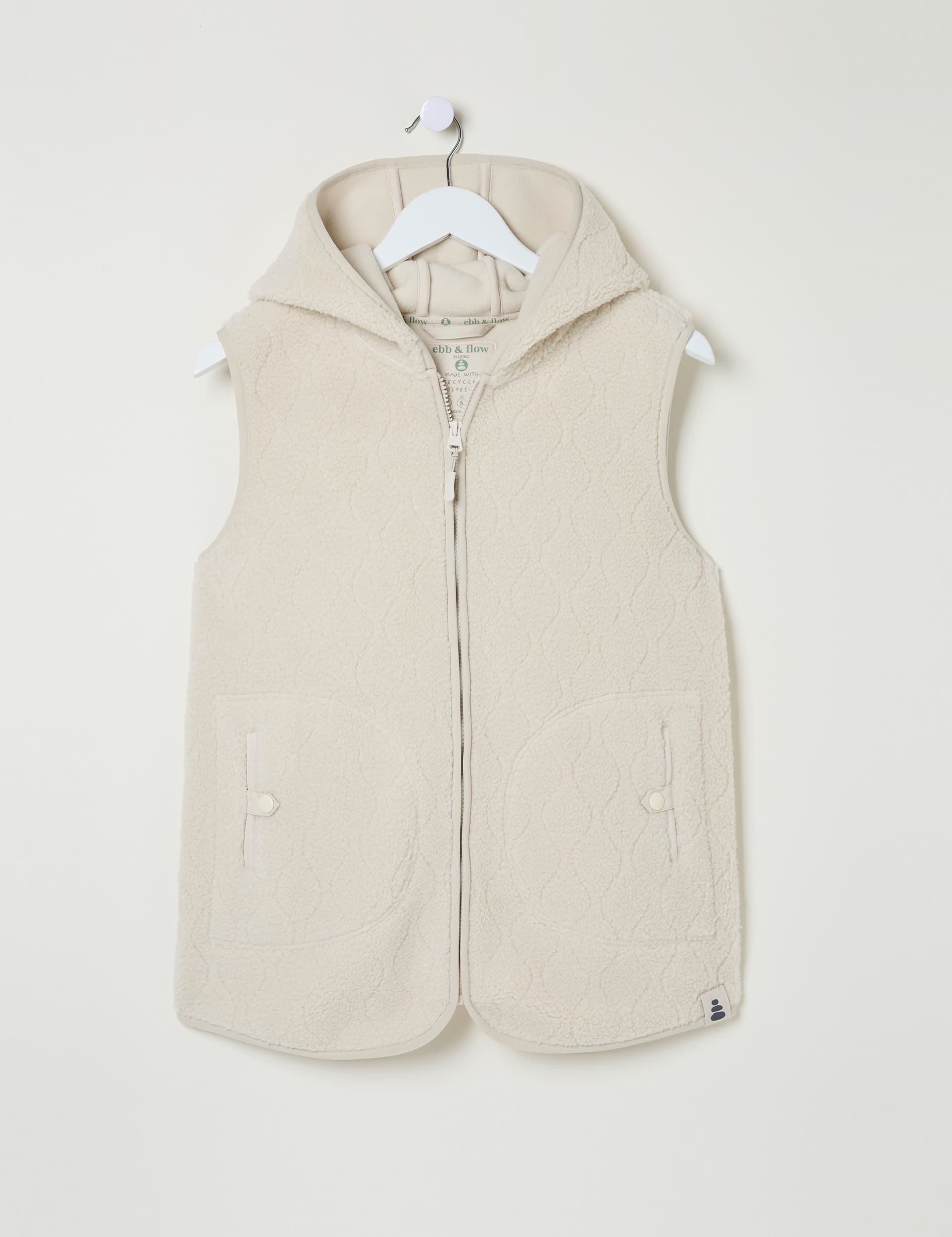 Fatface Women's Fleece Hooded Gilet