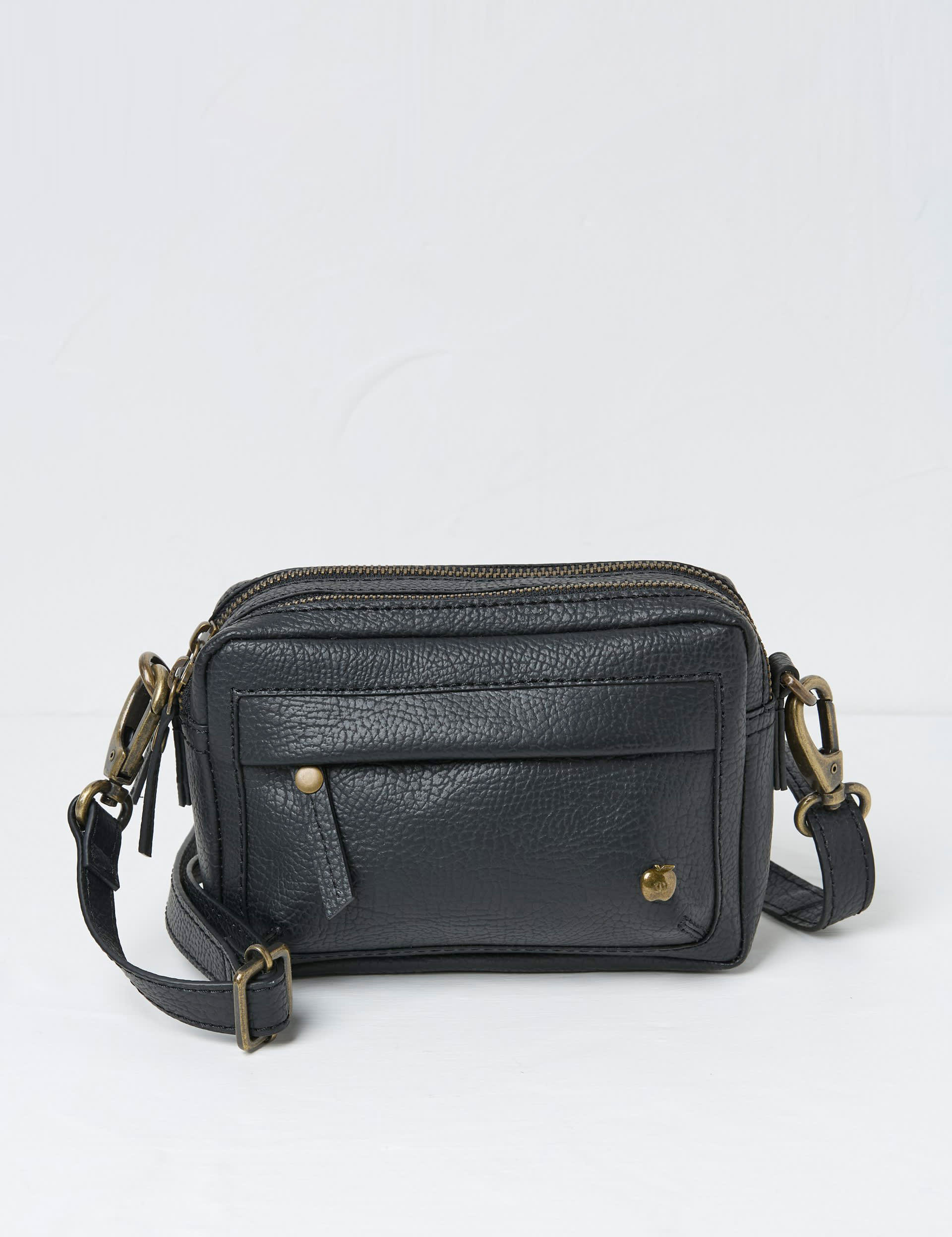 Fatface Women's Braeburn Crossbody Bag - Black, Black