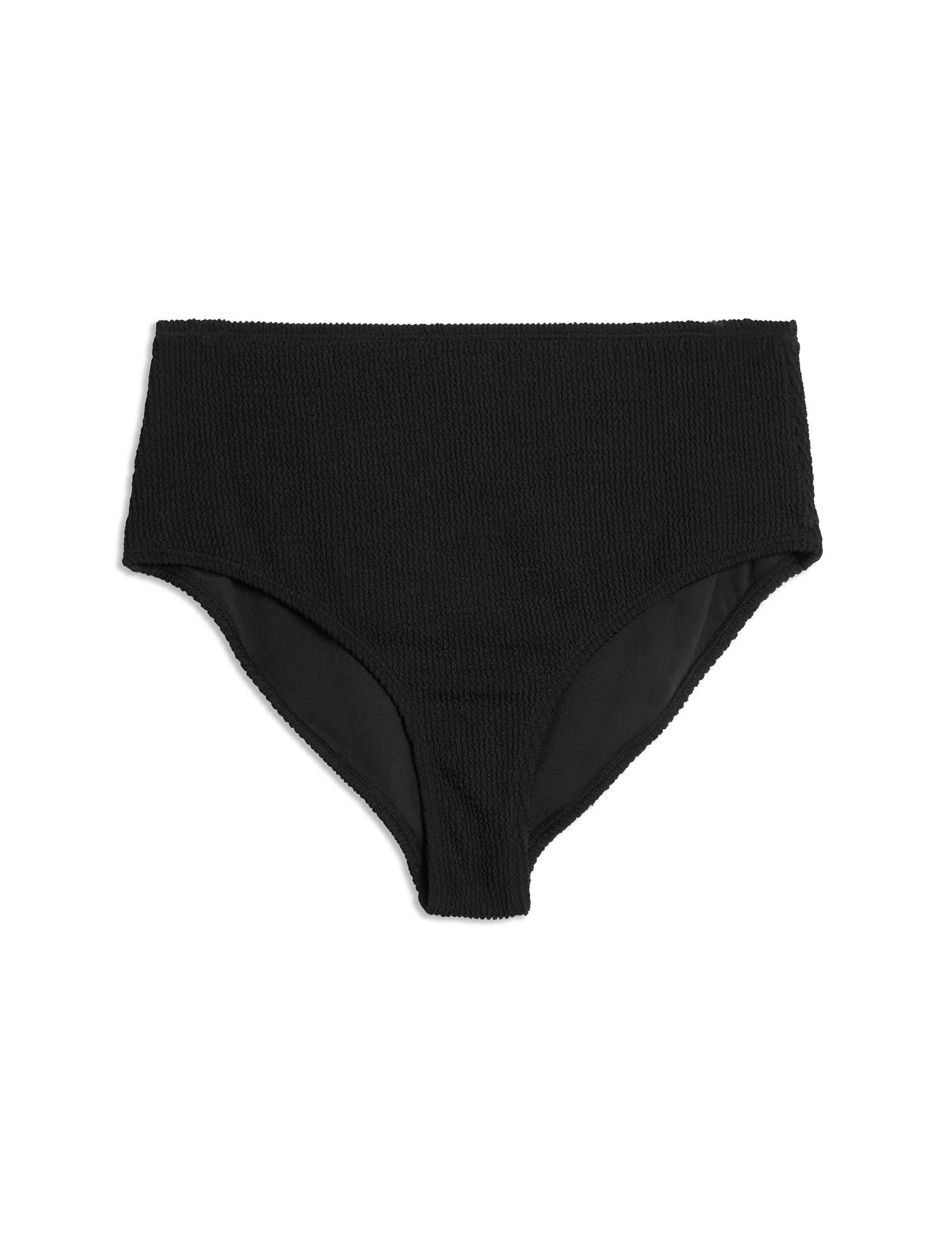 Albaray Women's Black Rib Bikini Pant - 8, Black