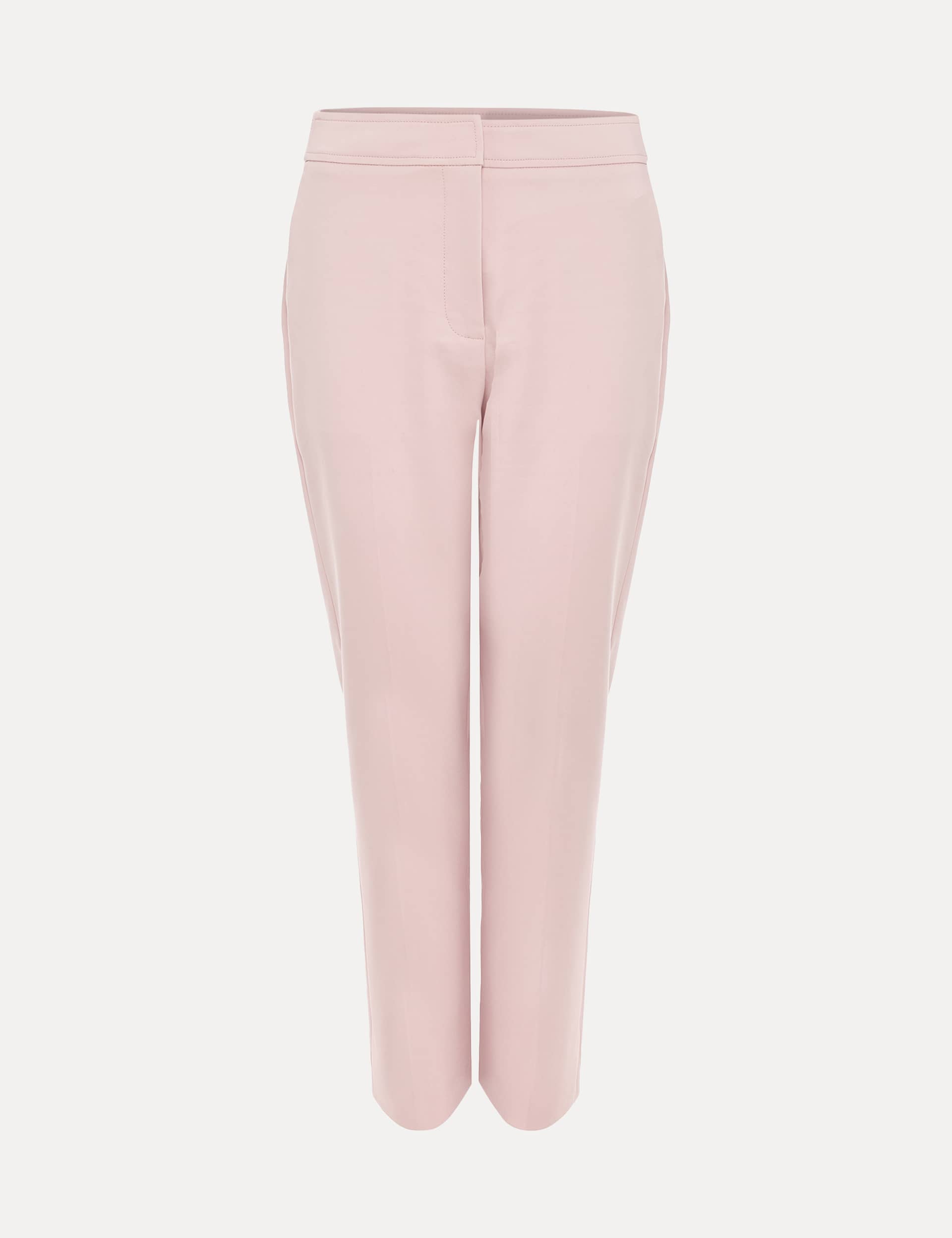 Phase Eight Women's Cotton Blend Tapered Trousers - 16PET - Pink, Pink