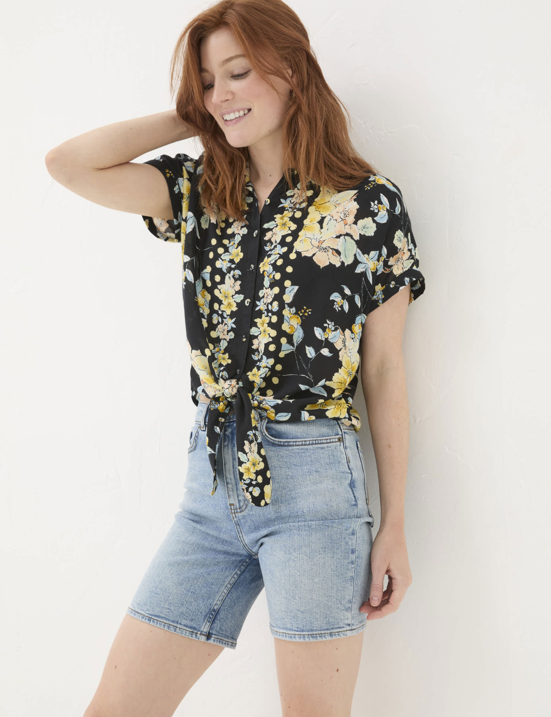 Fatface Women's Floral Shirt