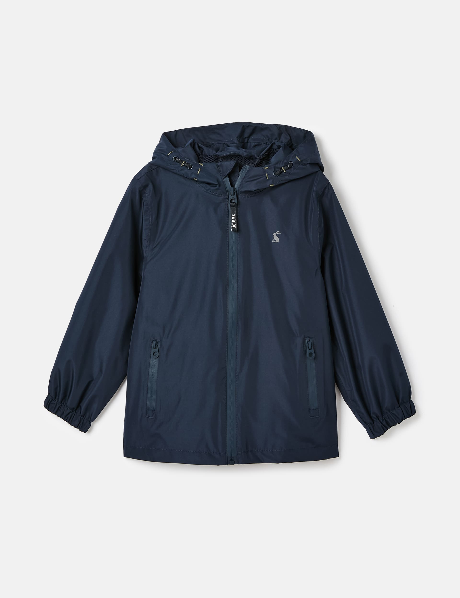 Joules Boys Hooded Packaway Raincoat (2-12 Yrs) - 4y - Navy, Navy