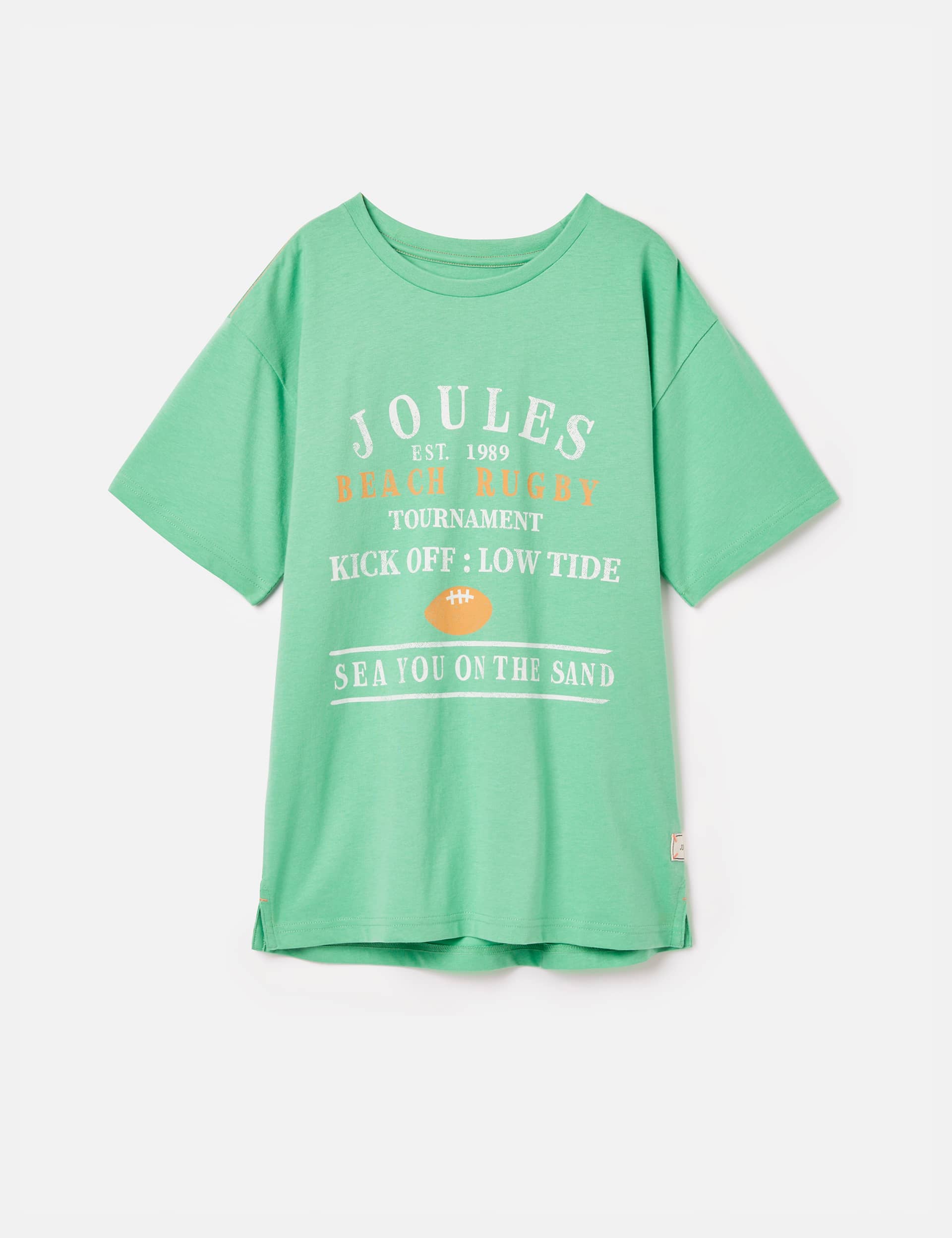 Joules Boys Pure Cotton Fish Print T-Shirt (2-12 Yrs)