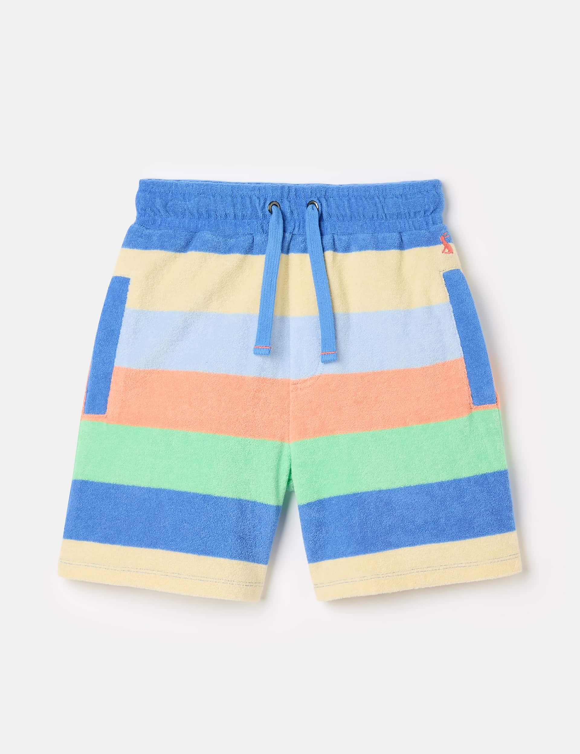 Joules Boys Pure Cotton Striped Shorts (2-12 Yrs) - 6y - Multi, Multi