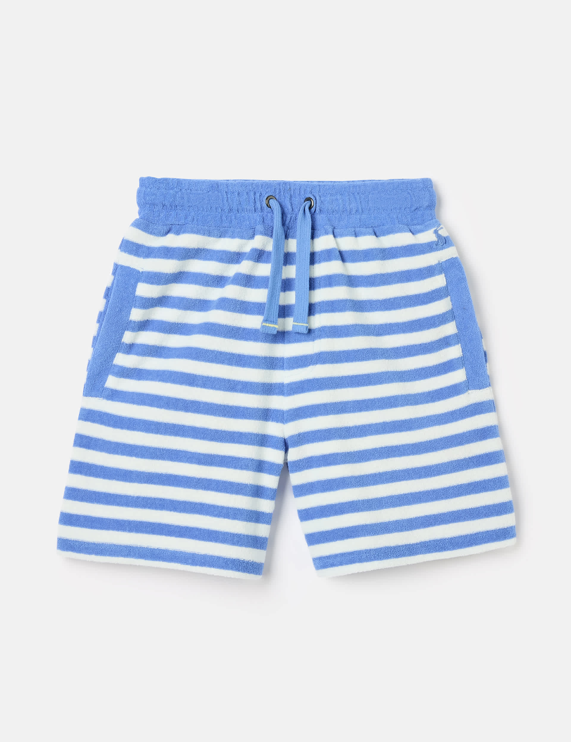 Joules Boys Pure Cotton Striped Shorts (2-12 Yrs) - 5y - Blue, Blue