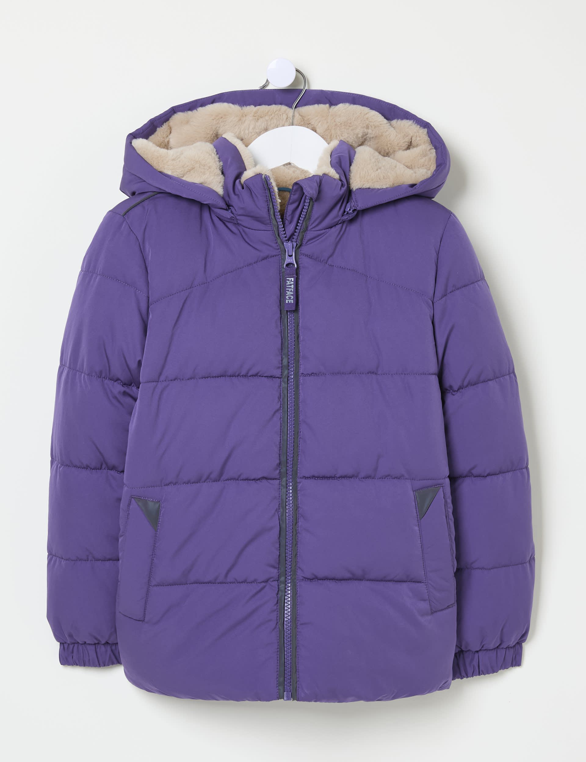 Fatface Girls Padded Quilted Hooded Jacket (3-13 Yrs)