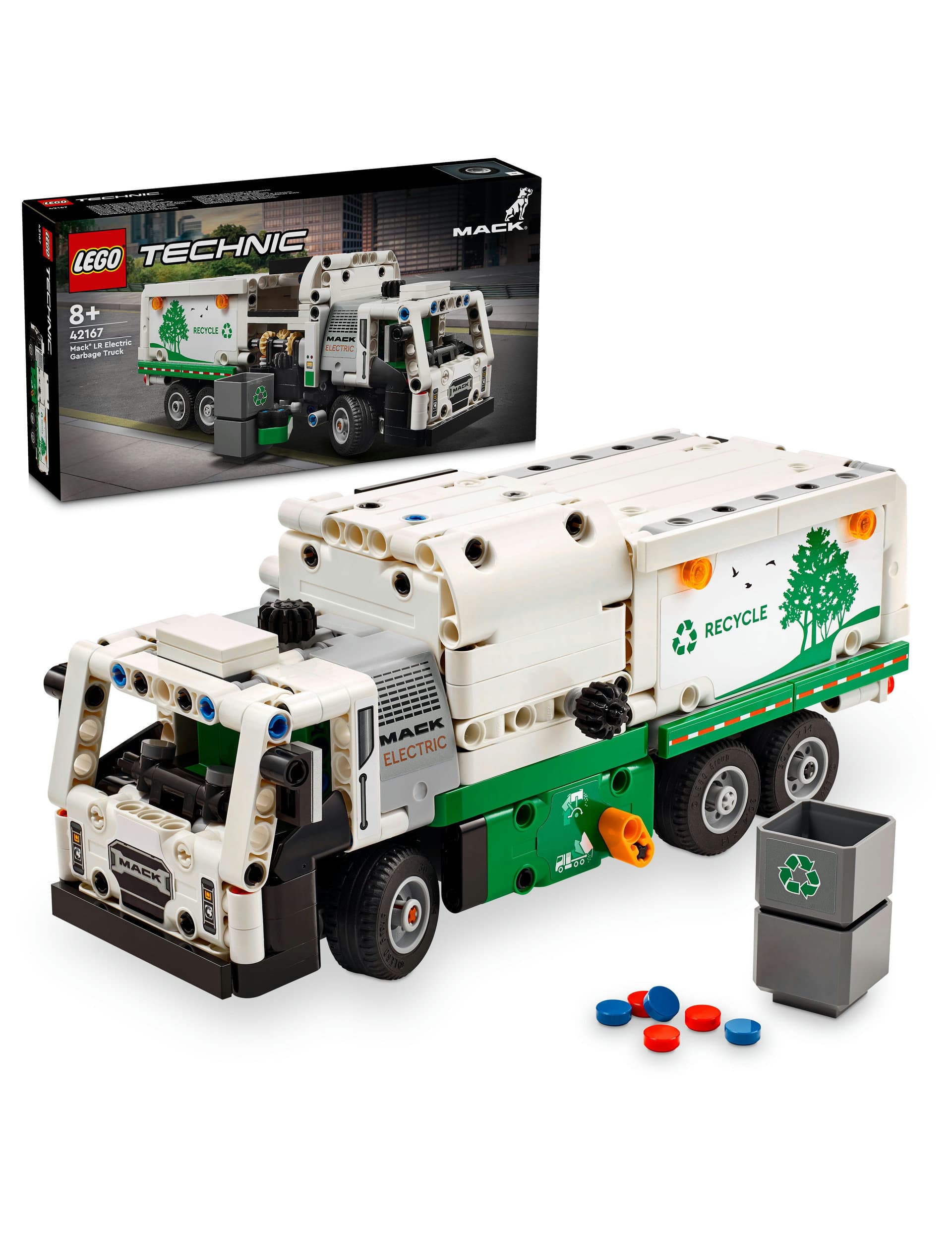 LEGO Technic Mack LR Electric Garbage Truck 42167 (8+ Yrs)