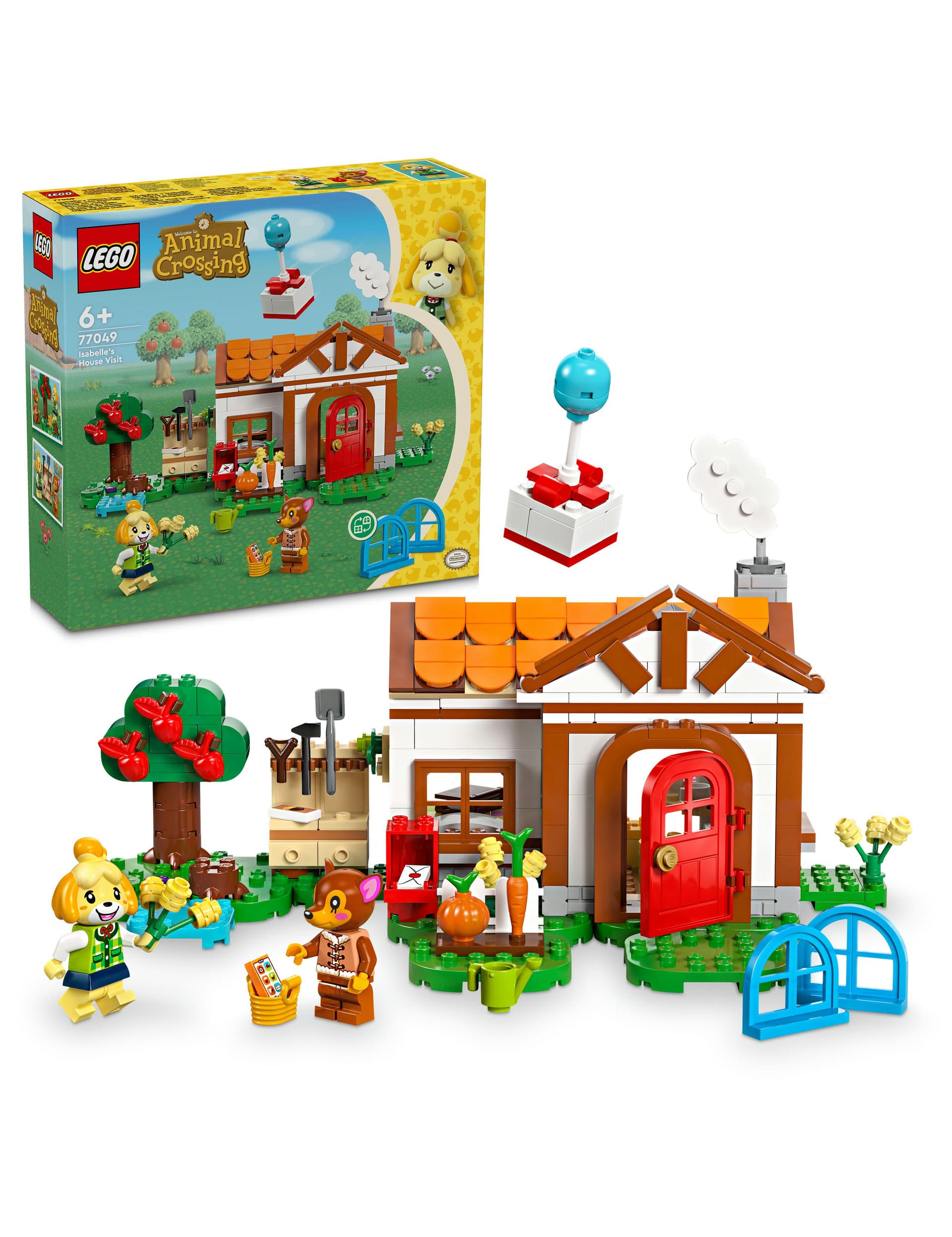 LEGO Animal Crossing Isabelle's House Visit 77049 (6+ Yrs)