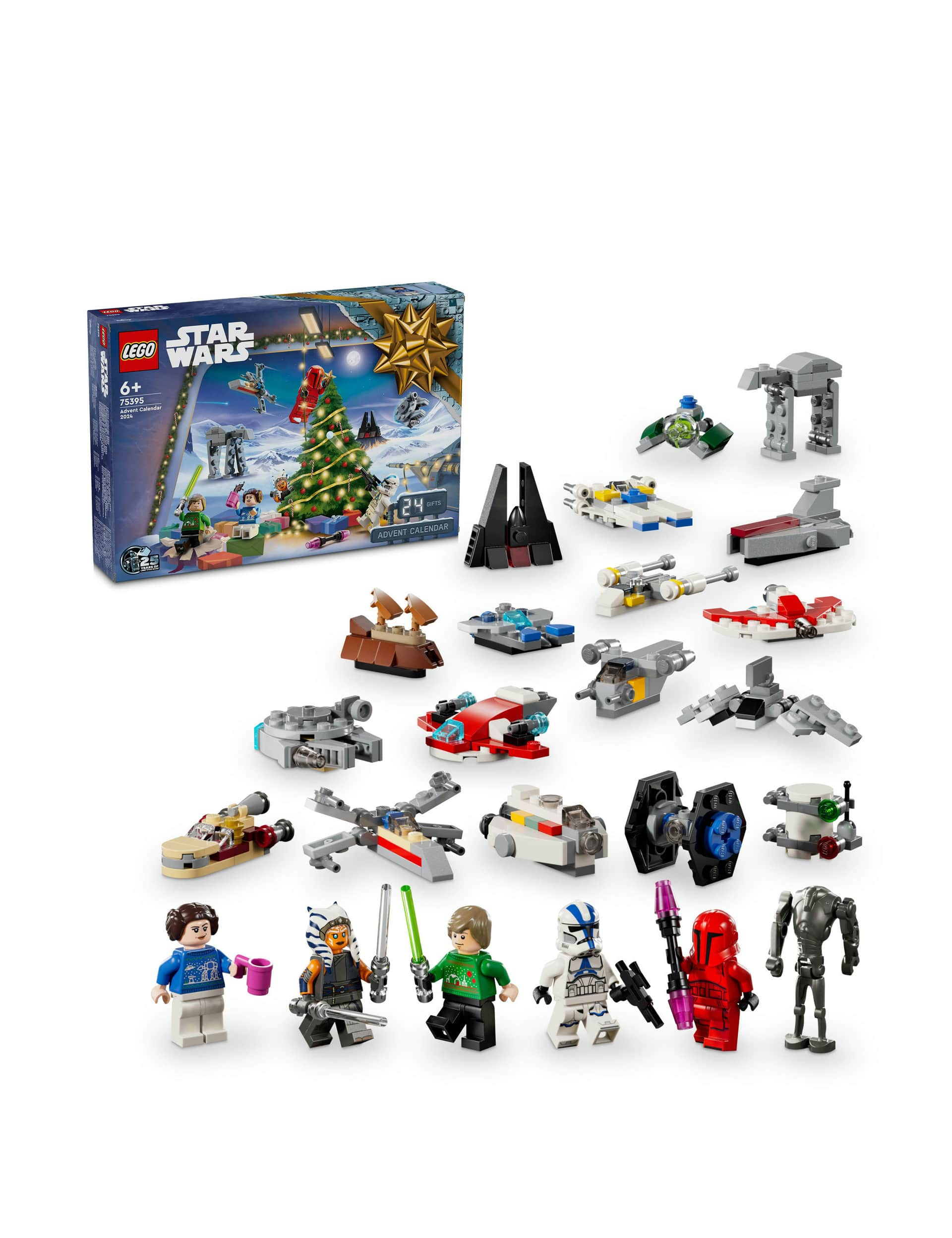 LEGO Star Wars Advent Calendar 2024 Building Toy (6+ Yrs)