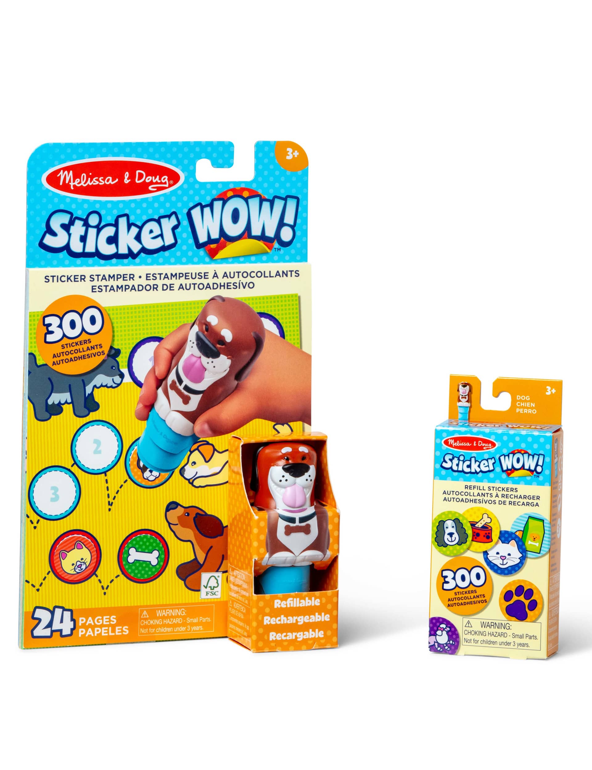 Melissa & Doug Sticker Wow Dog Bundle (3-7 Yrs)