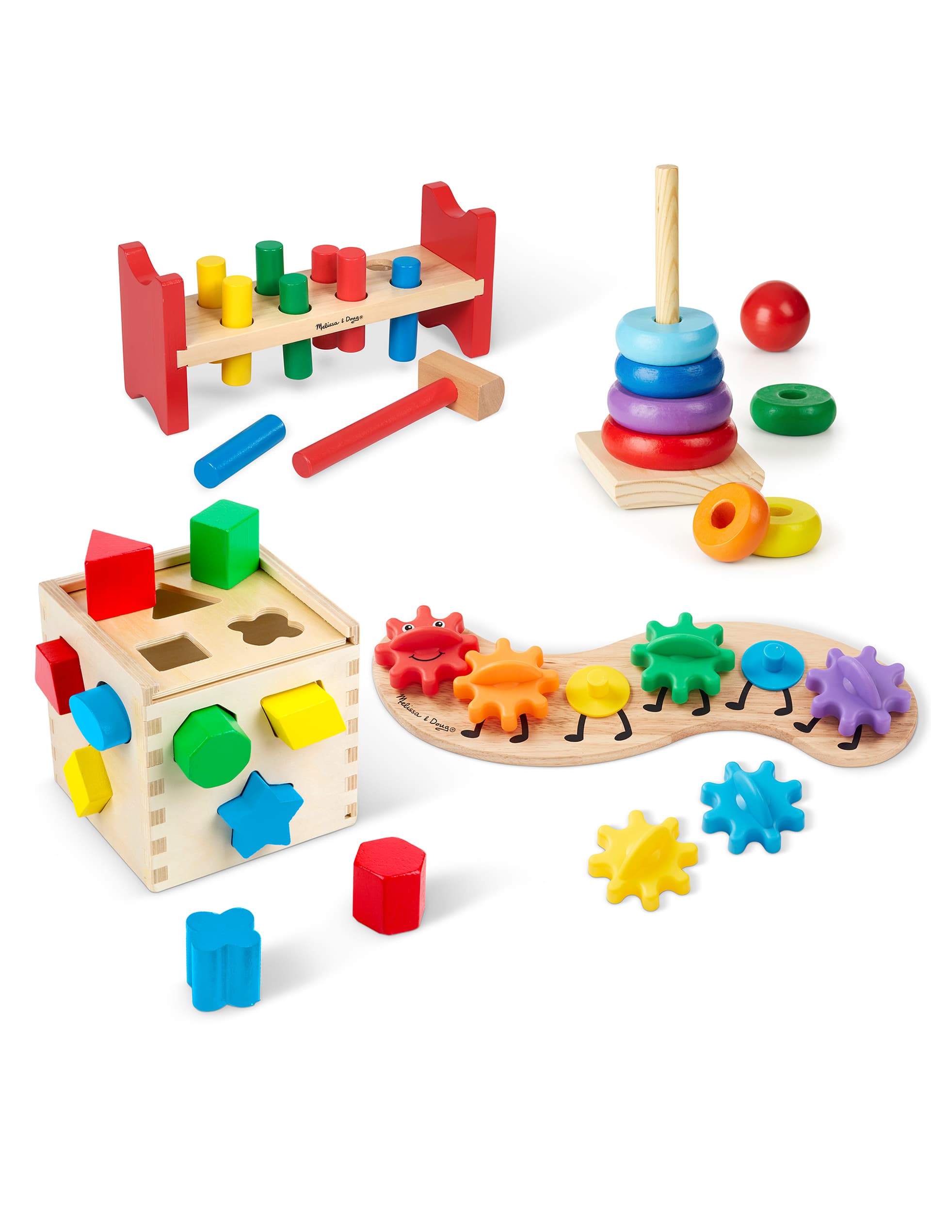 Melissa & Doug Rainbow Learning Toys (18 Mths - 5 Yrs)