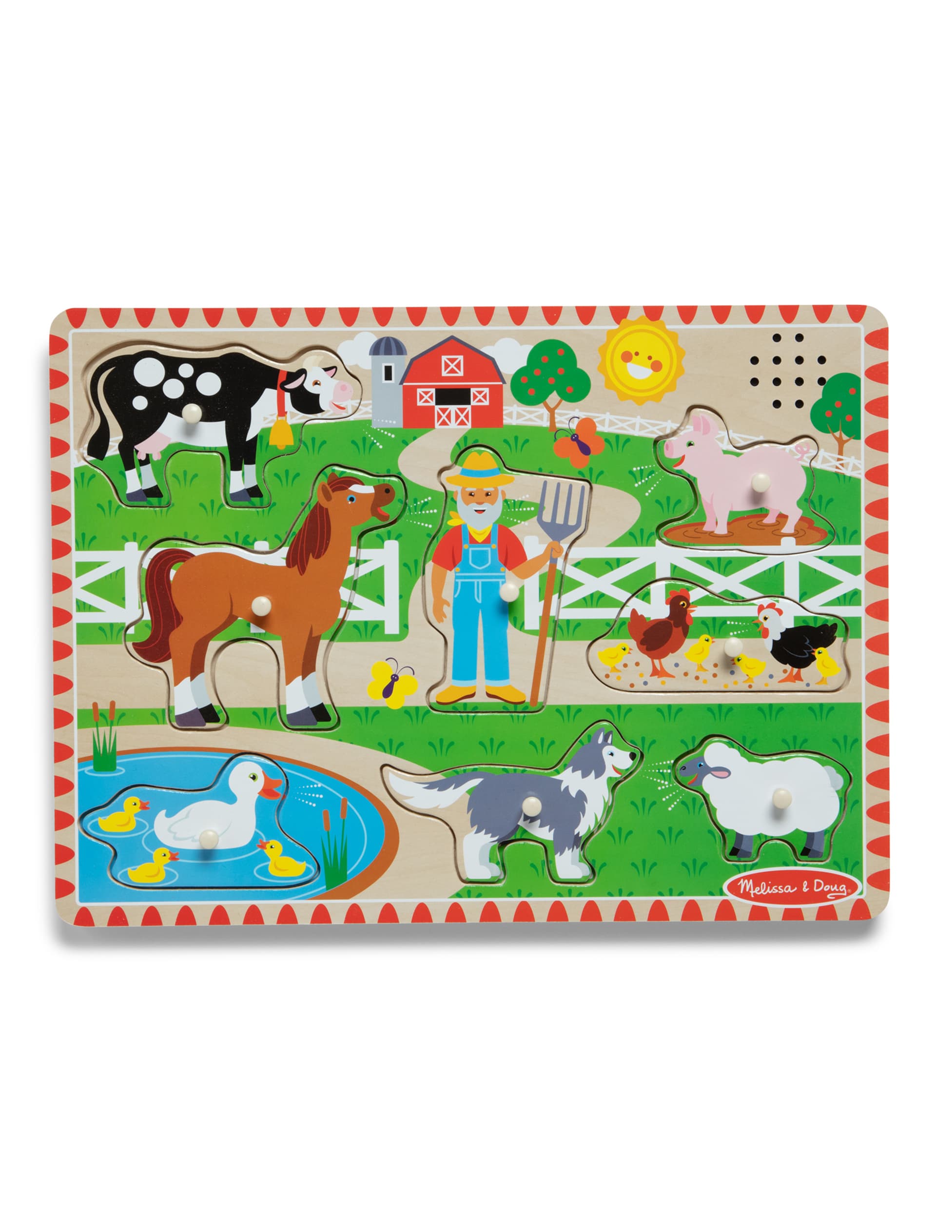 Melissa & Doug Old Macdonalds Farm Sound Puzzle (2-5 Yrs)