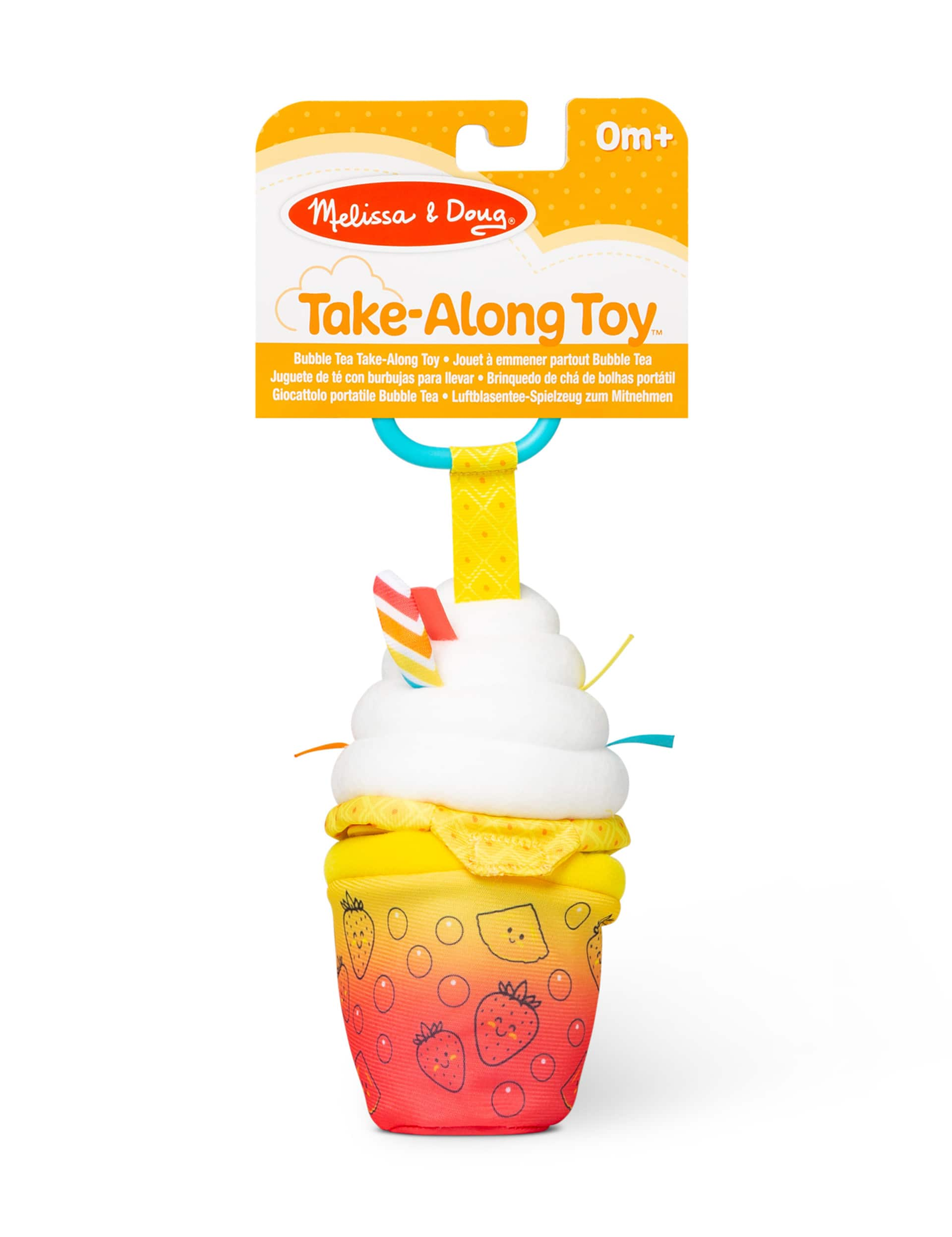 Melissa & Doug Bubble Tea Take-Along Toy (0-2 Yrs)