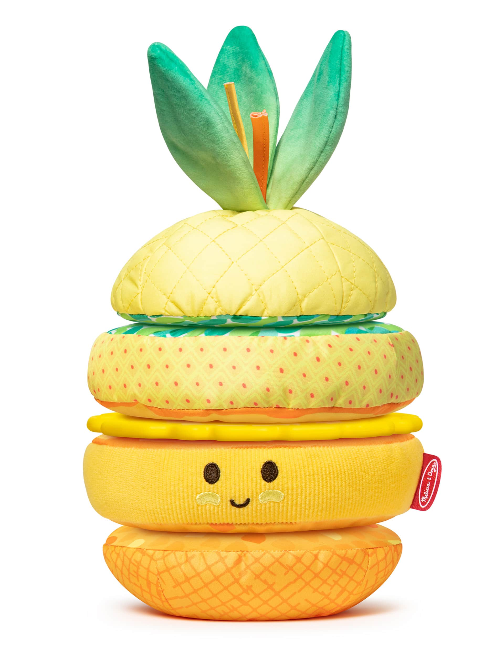 Melissa & Doug Pineapple Stacker Soft Toy (6 Mths-2 Yrs)