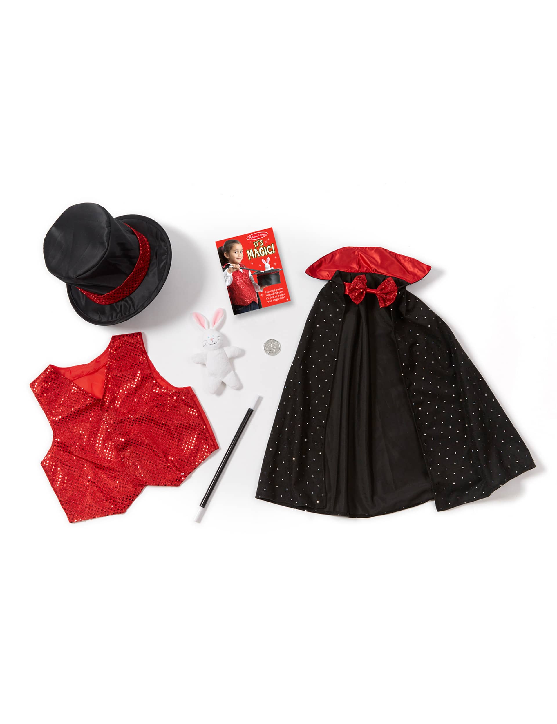 Melissa & Doug Magician Costume Role Play Set (3-6 Yrs)