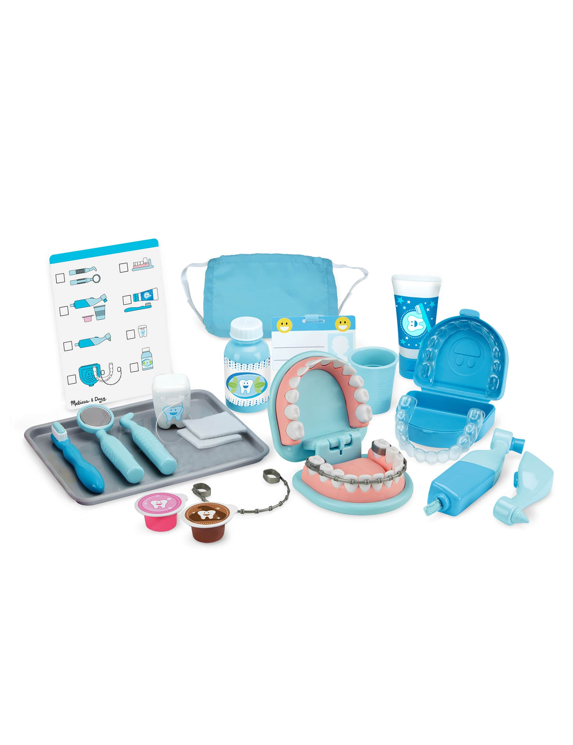 Melissa & Doug Super Smile Dentist Kit Play Set (3-6 Yrs)