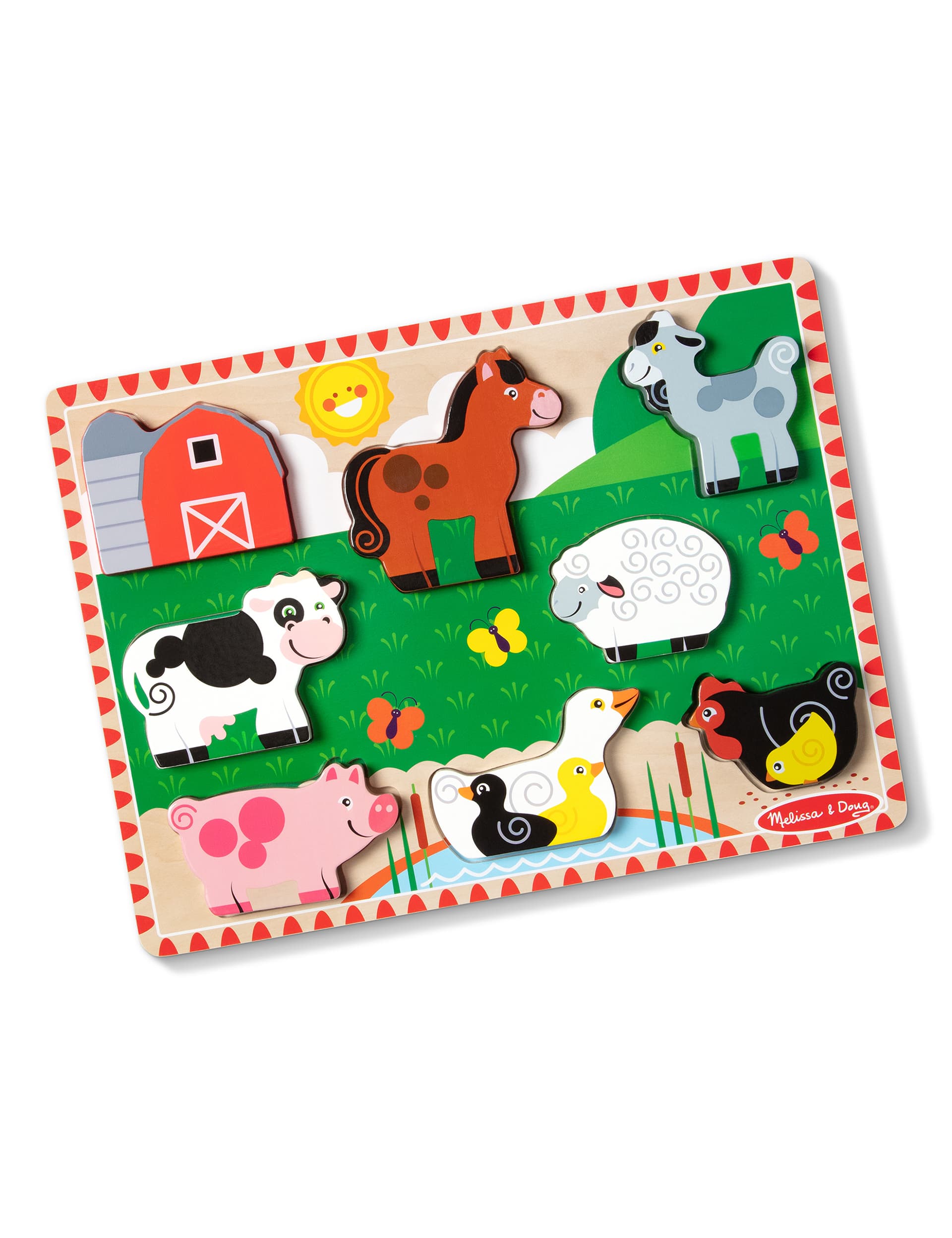 Melissa & Doug Farm Chunky Puzzle (3-7 Yrs)