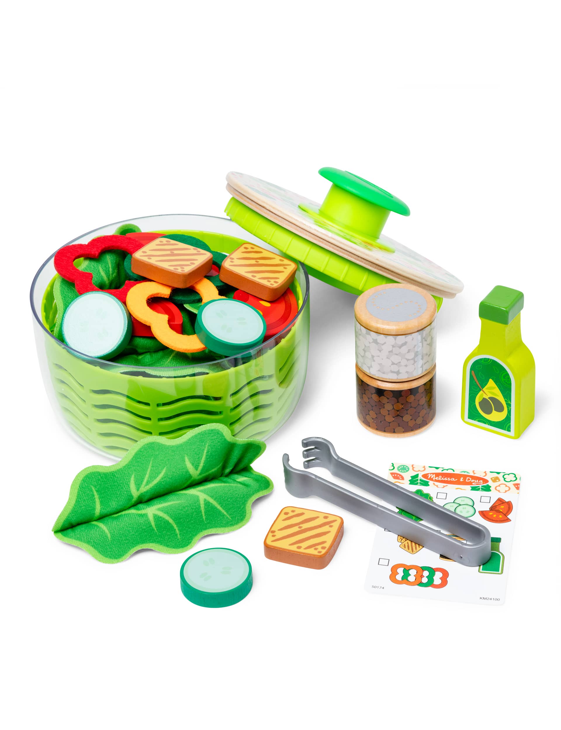 Melissa & Doug Salad Spinner Play Set (3-6 Yrs)