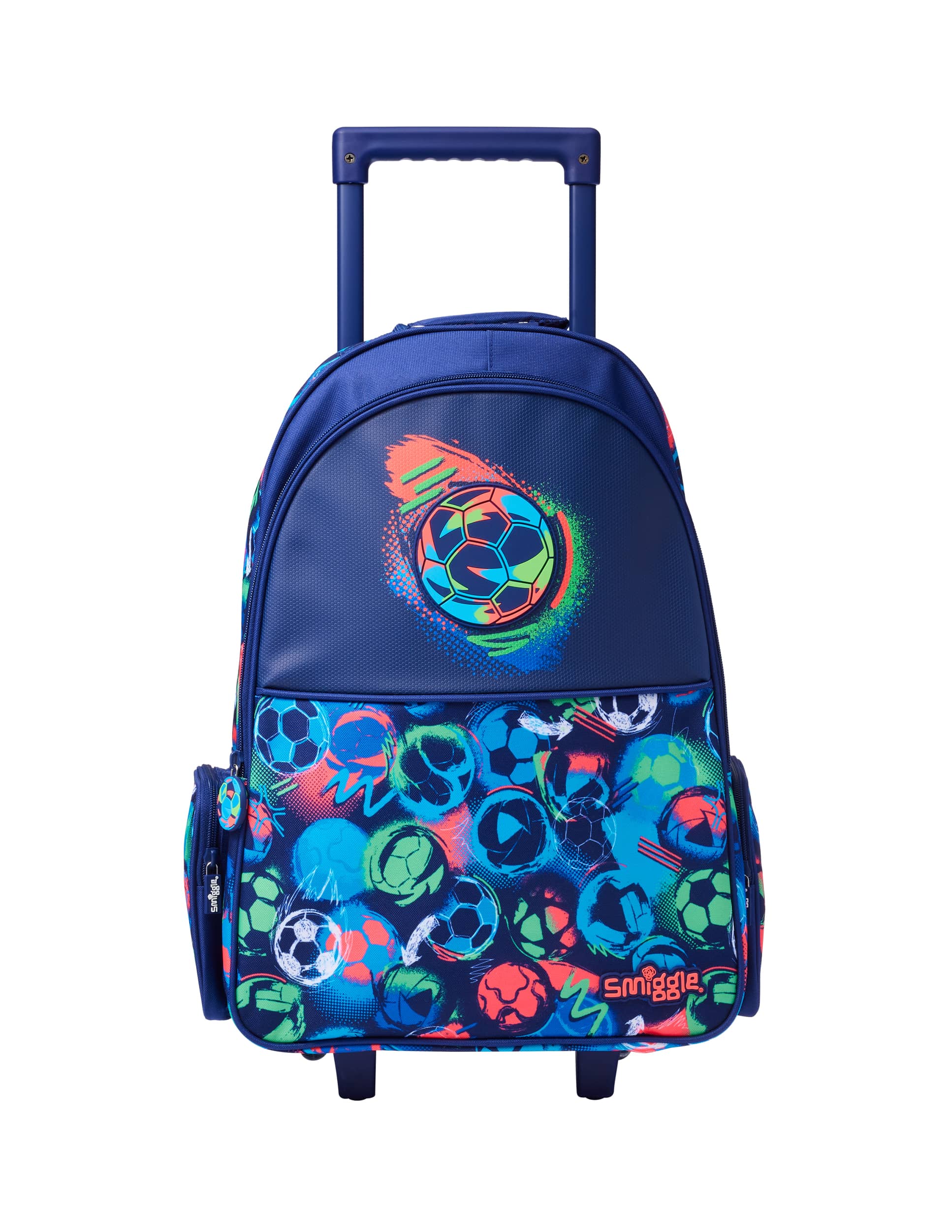 Smiggle Kids Printed Backpack (3+ Yrs) - Navy Mix, Navy Mix,Black Mix