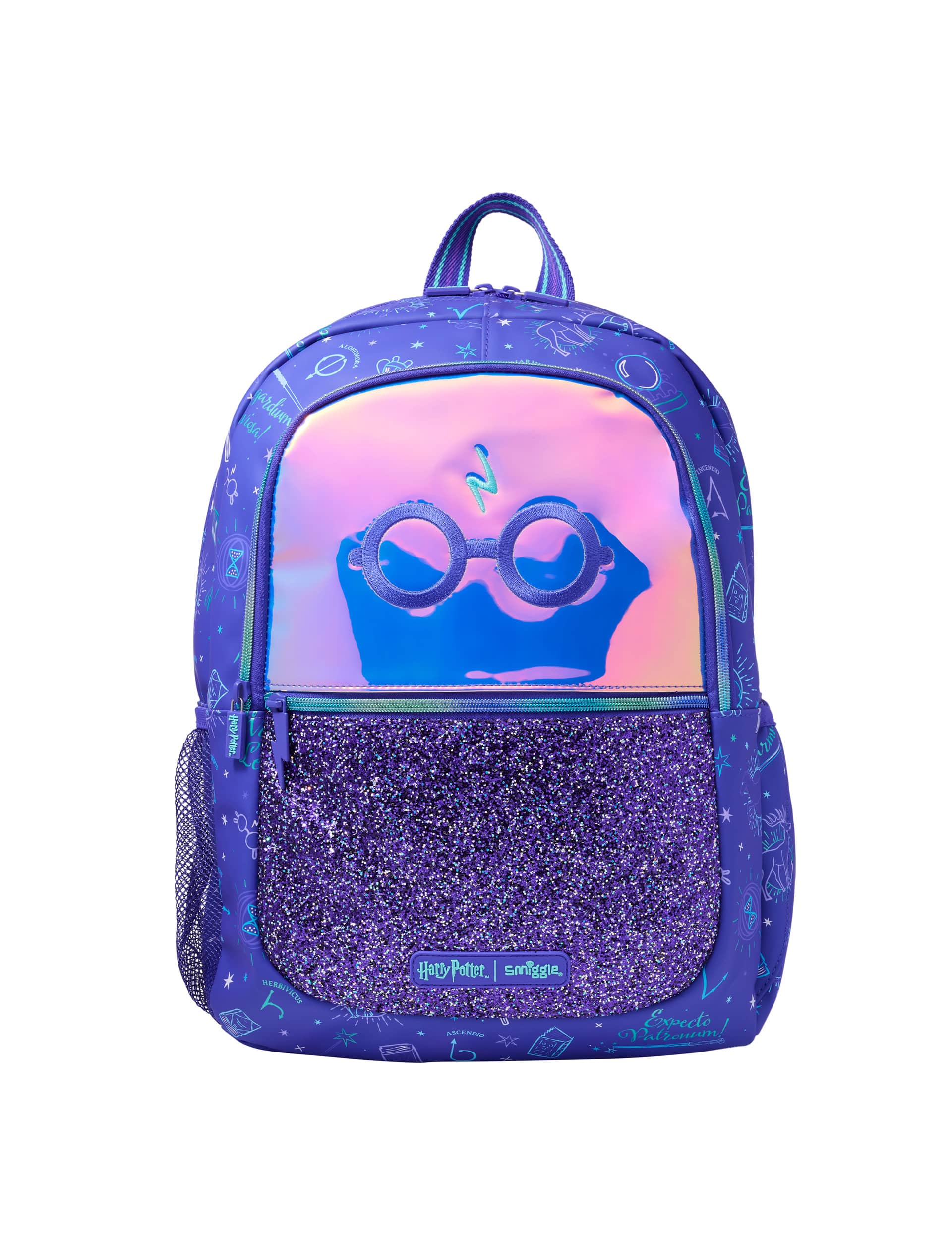 Smiggle Kids Harry Potter Backpack (3+ Yrs) - Purple Mix, Purple Mix