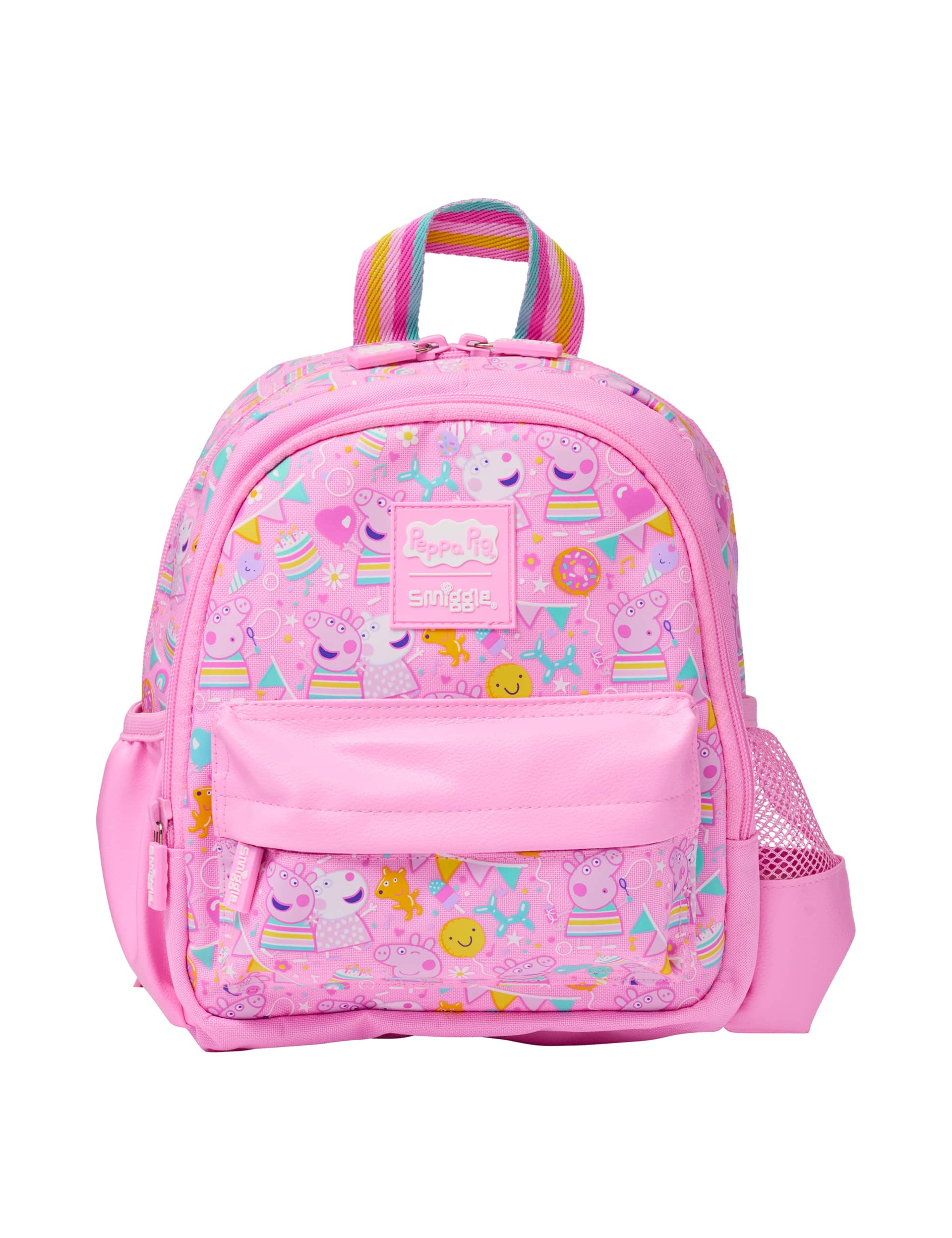 Smiggle Kids Peppa Pig Printed Backpack (3+ Yrs) - Pink Mix, Pink Mix