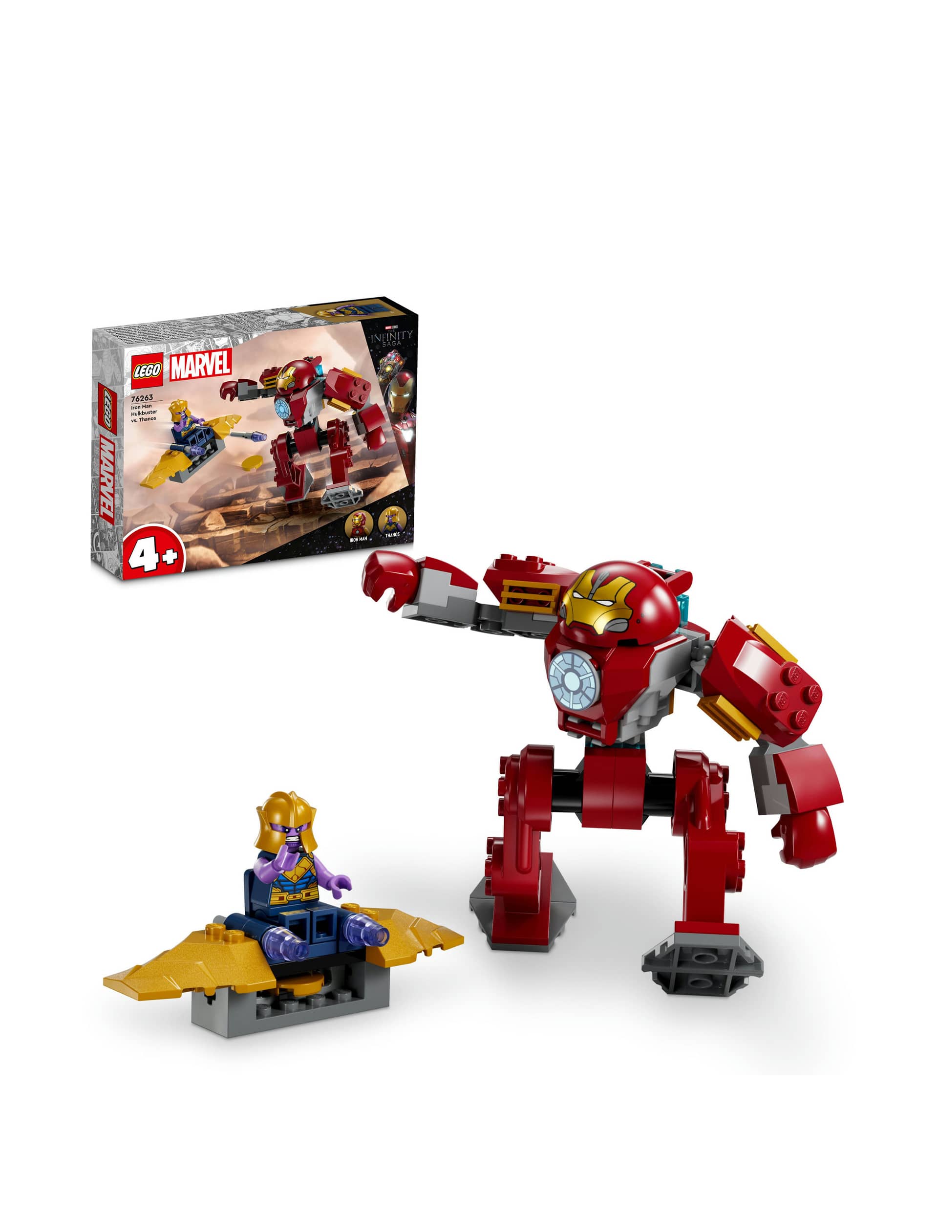 LEGO Marvel Iron Man Hulkbuster vs. Thanos 76263 (4+ Yrs)