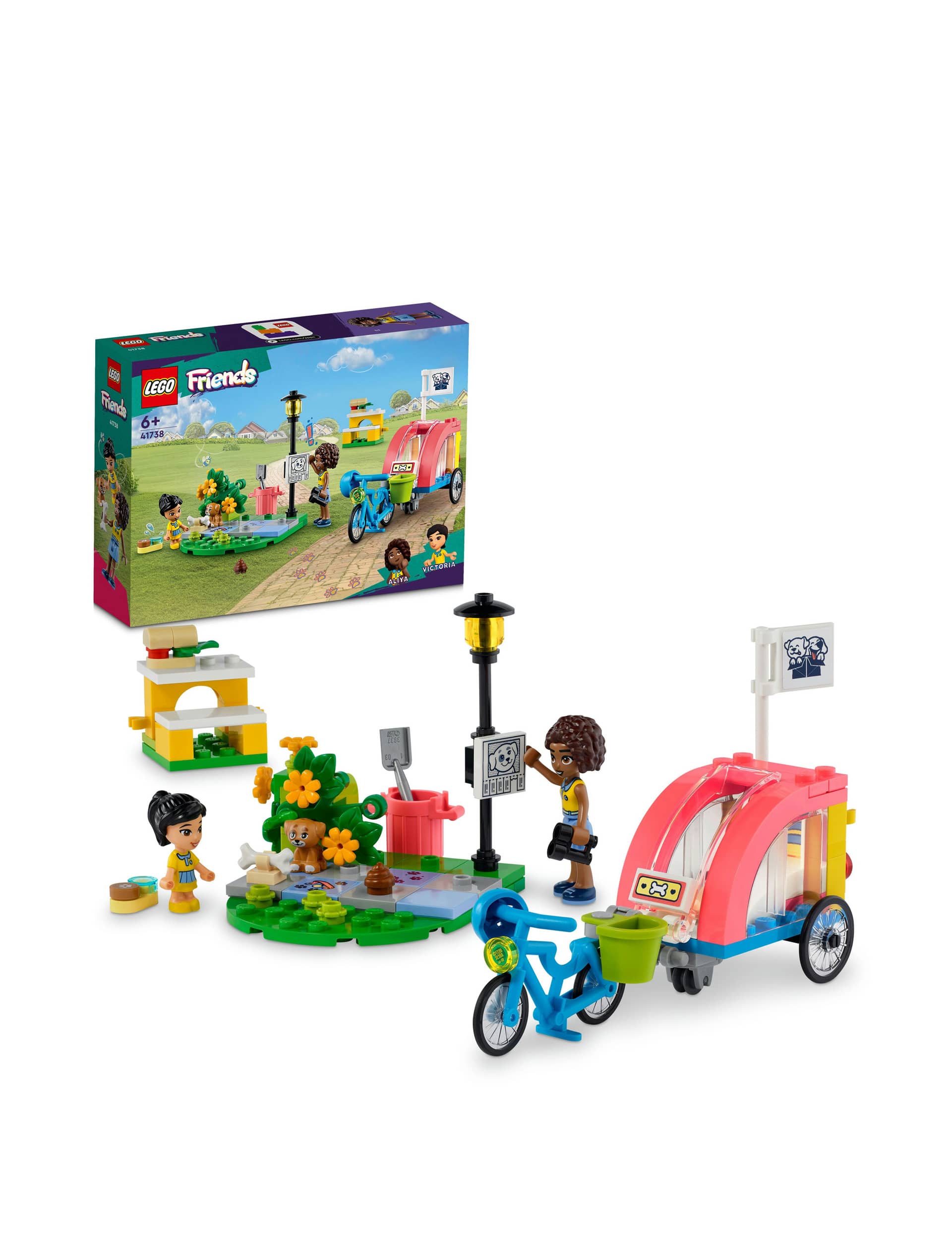 LEGO Friends Dog Rescue Bike 41738 (6+ Yrs)