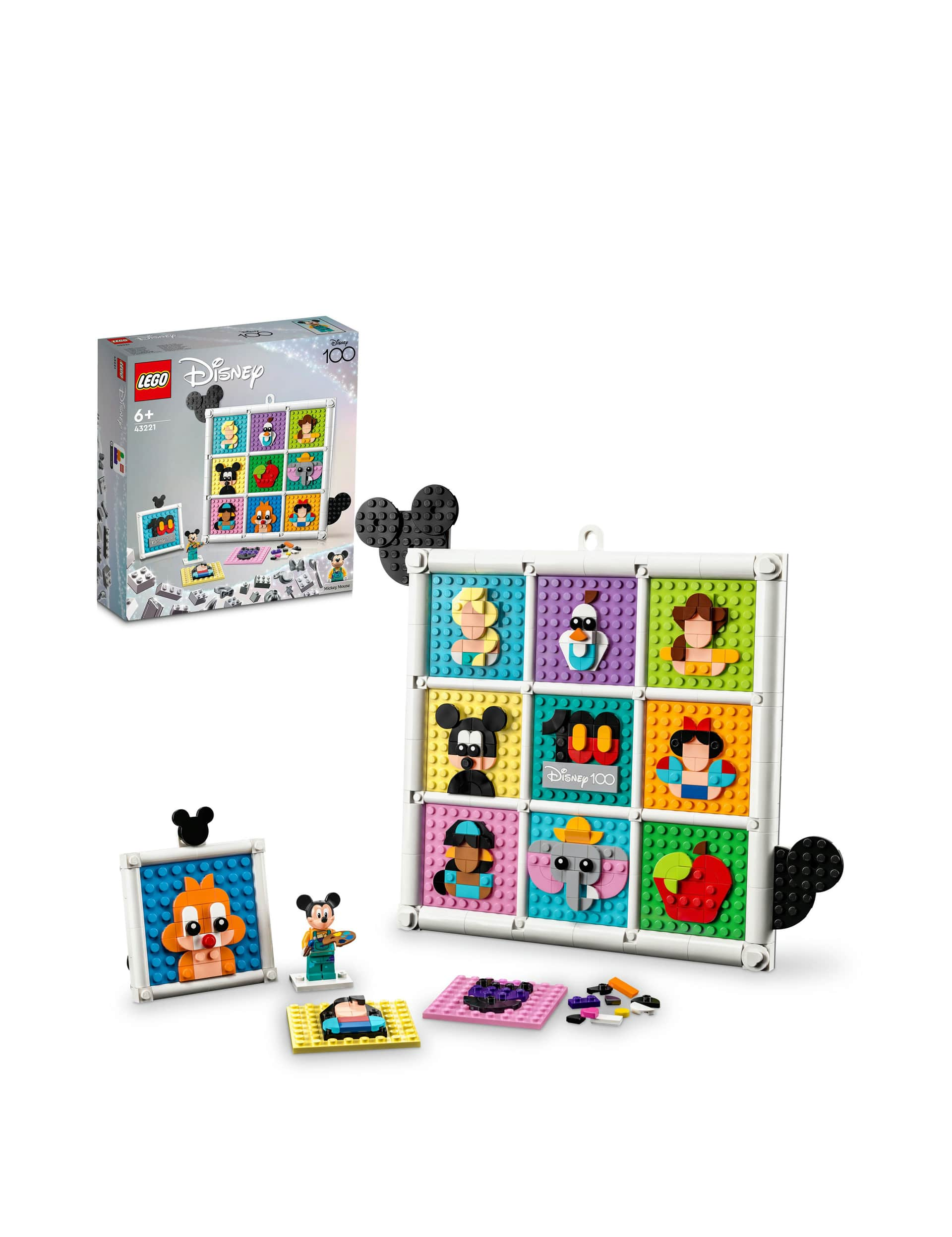 LEGO ? Disney 100 Years of Disney Animation Icons 43221 (6+ Yrs)