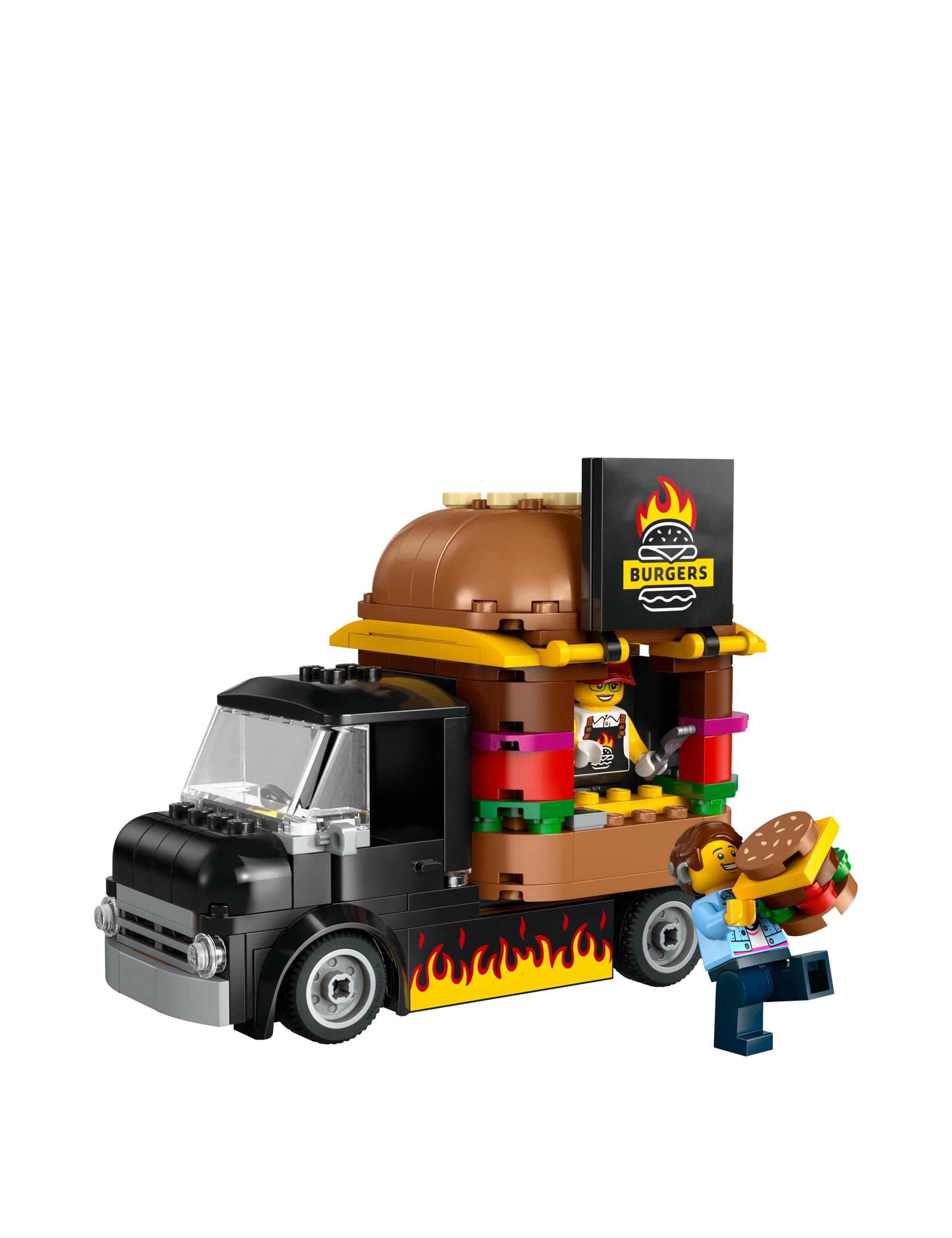 LEGO City Burger Van Toy Building Set 60404 (5+ Yrs)