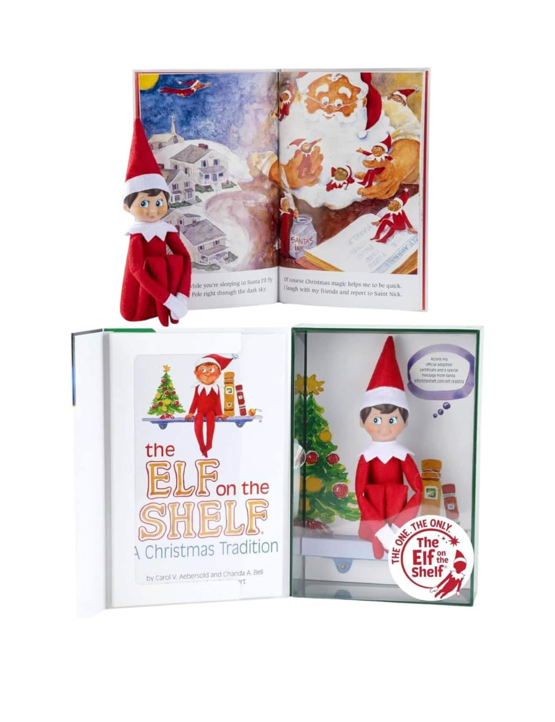 The Elf On The Shelf Scout Elf Toy & Book (0+ Yrs)