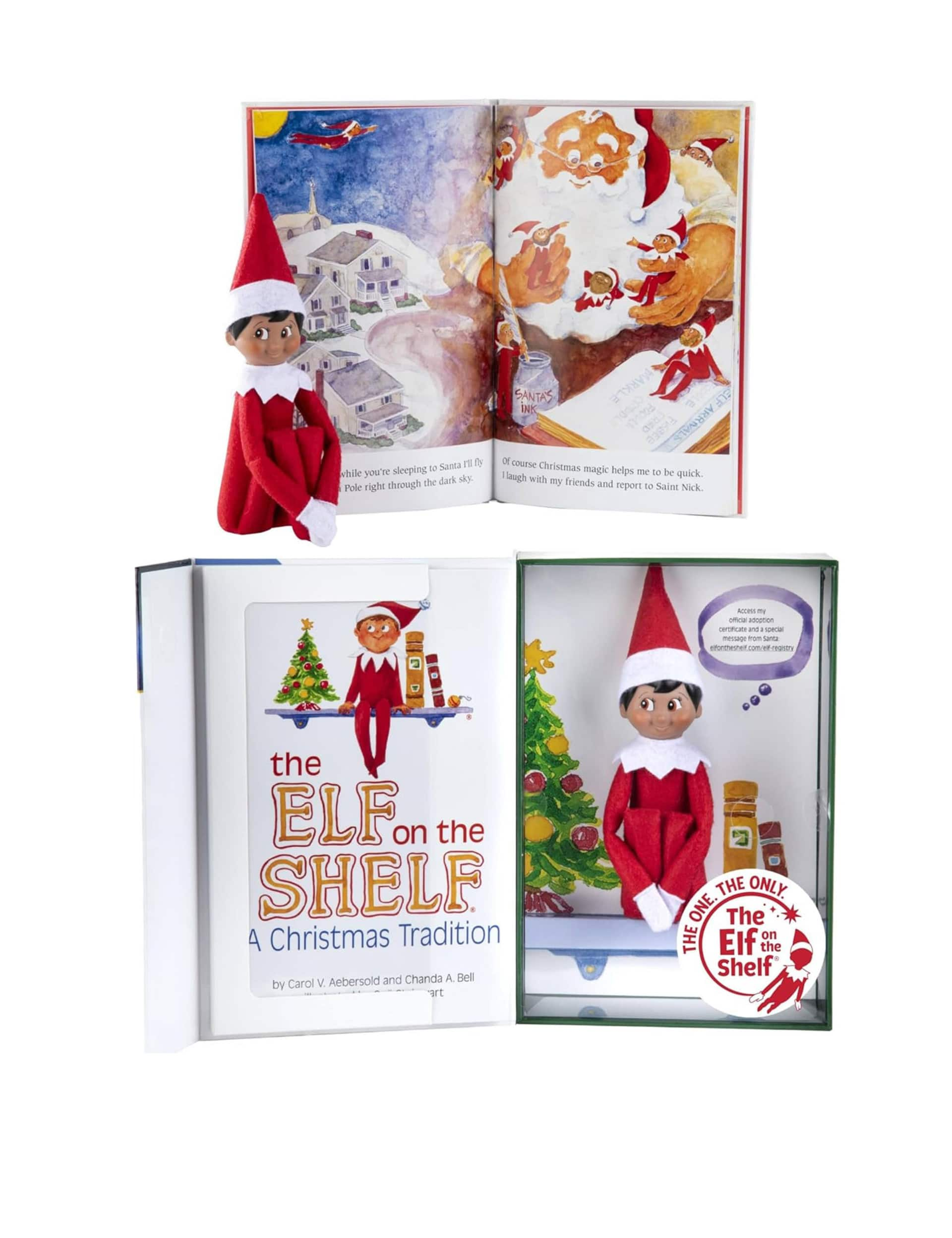 The Elf On The Shelf Scout Elf Toy & Book (0+ Yrs)