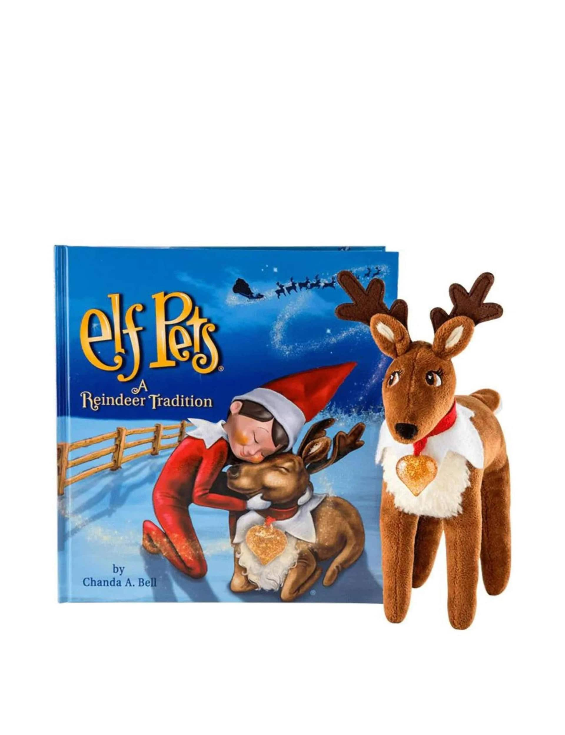 The Elf On The Shelf Reindeer Soft Toy & Book (3+ Yrs)