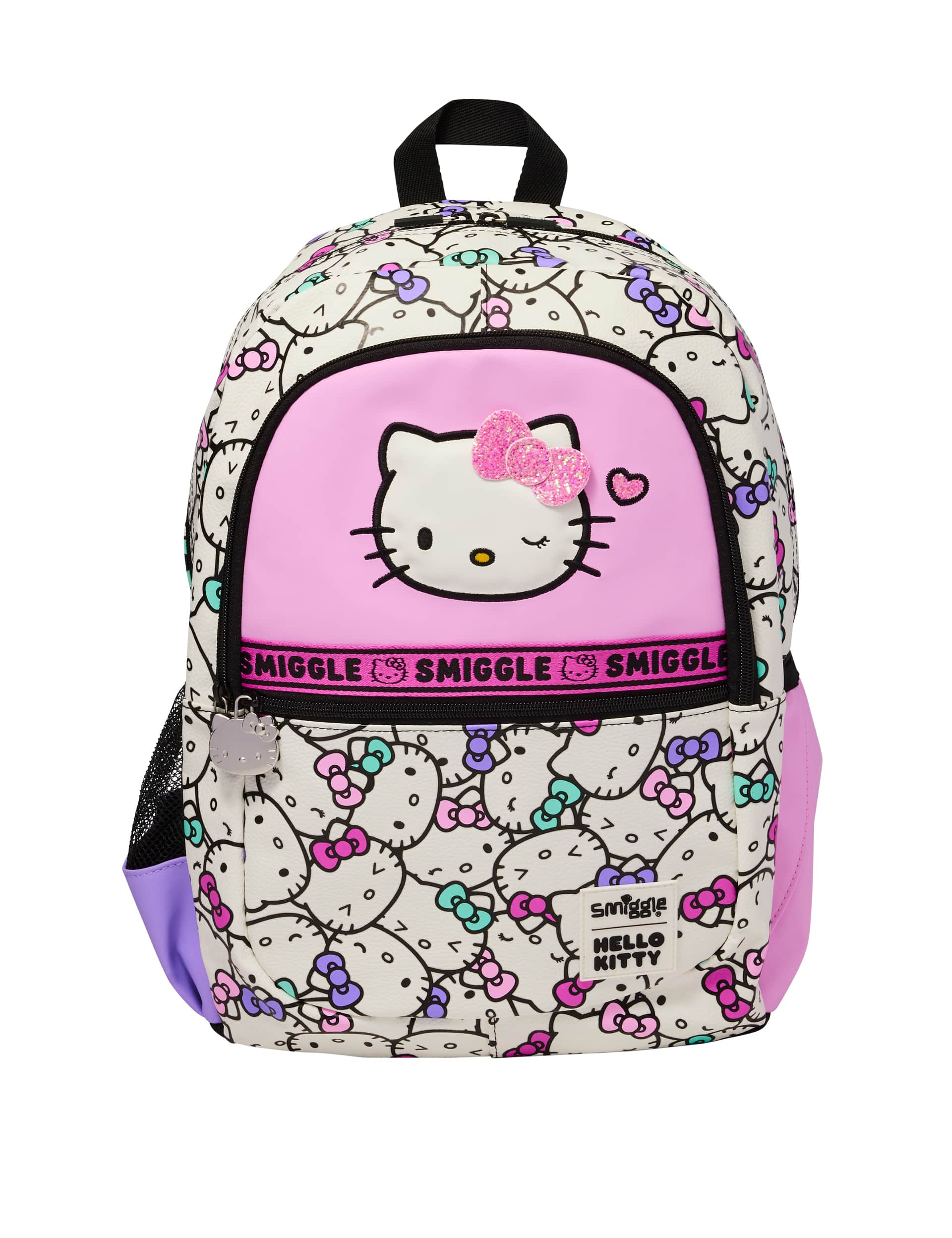 Smiggle Hello Kitty Kids Printed Backpack (3+ Yrs) - Pink Mix, Pink Mix