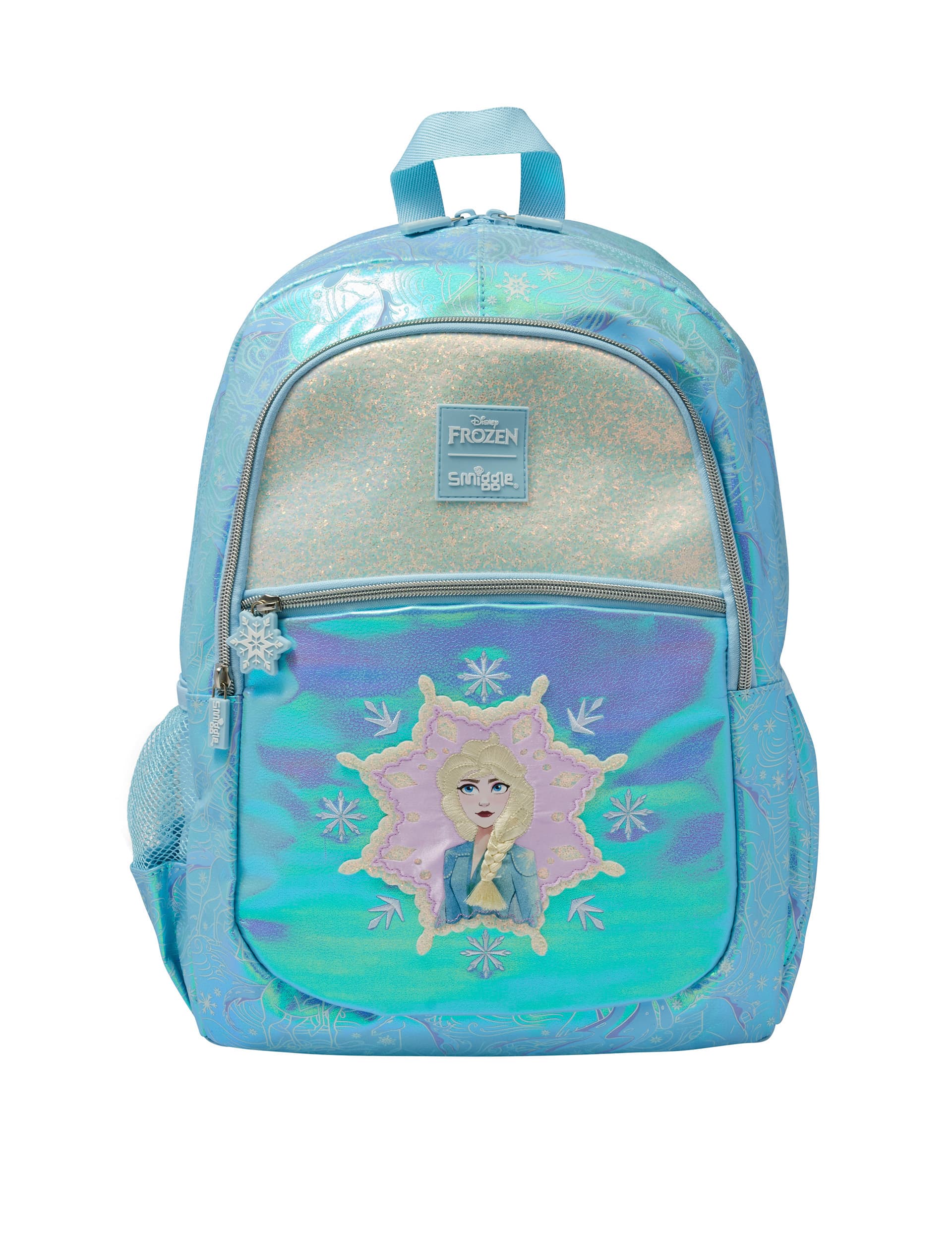 Smiggle Kids Patterned Backpack (3+ Yrs) - Light Blue, Light Blue