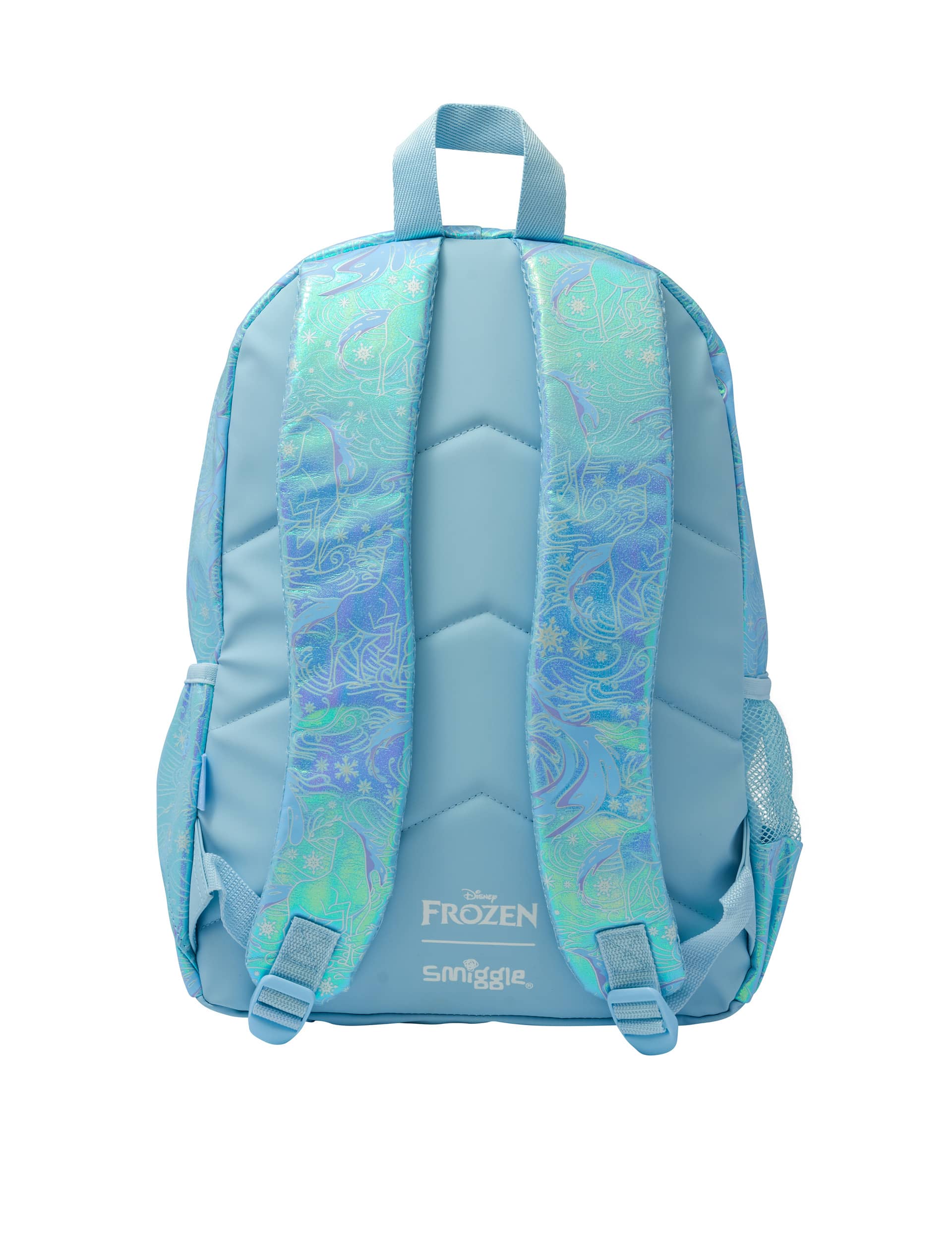 Smiggle Kids Disney Frozen Patterned Backpack (3+ Yrs) - Light Blue, Light Blue