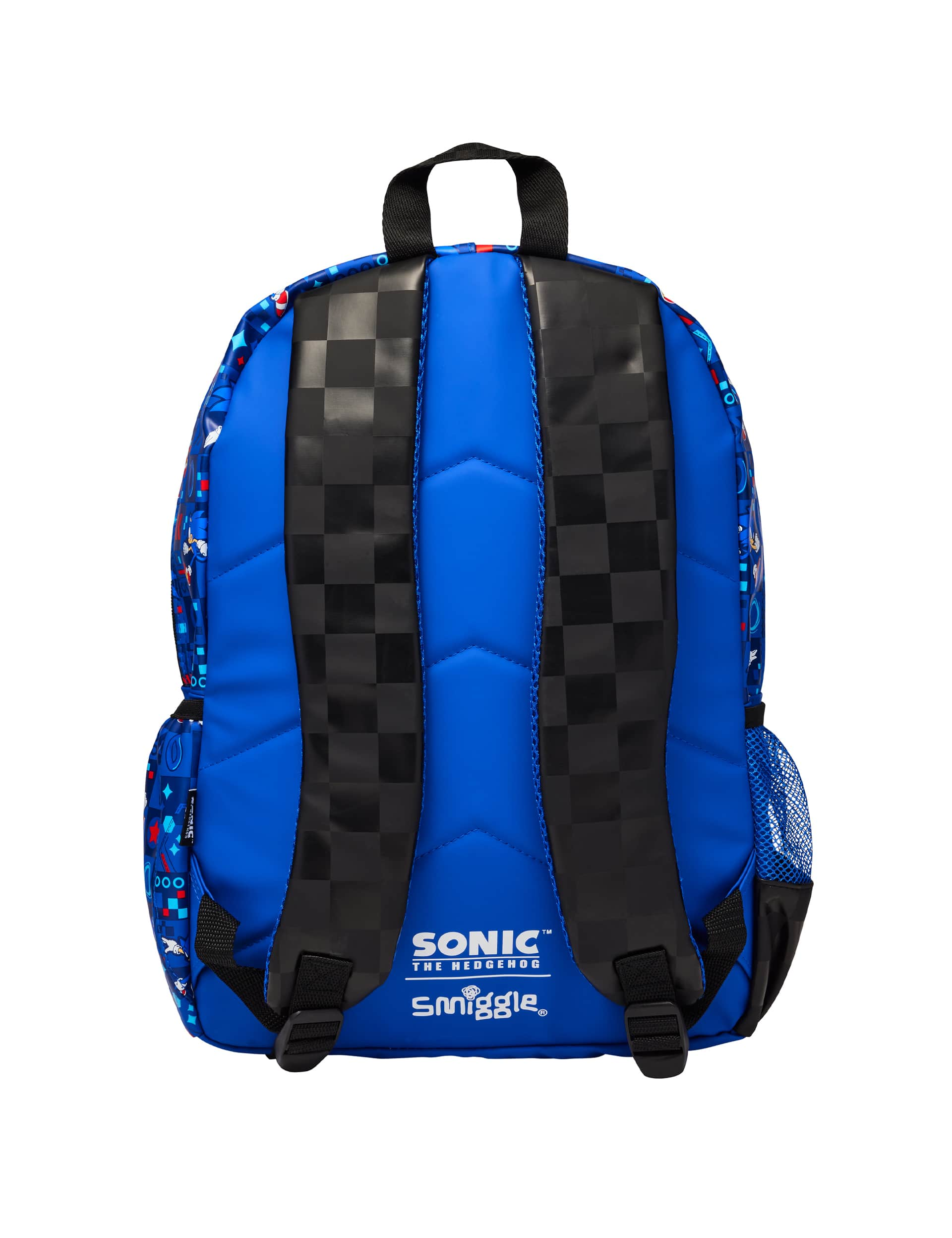 Smiggle Kids Sonic Printed Backpack (3+ Yrs) - Dark Blue, Dark Blue