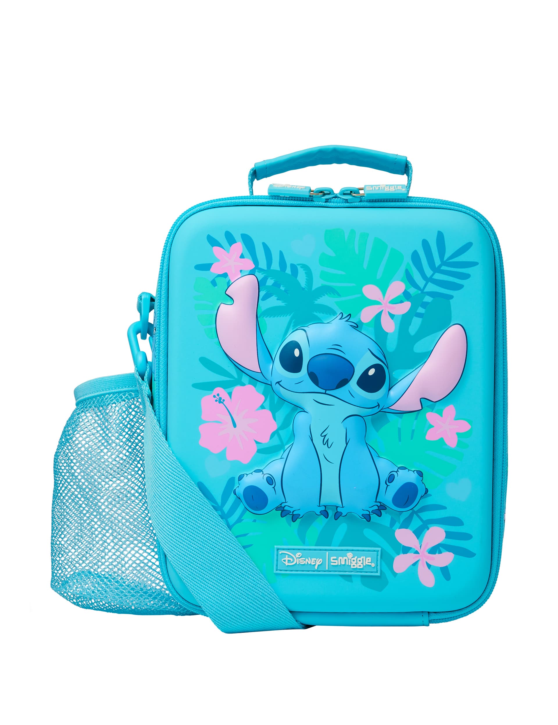 Smiggle Kids Lilo & Stitch Lunch Box (3+ Yrs) - Light Blue, Light Blue